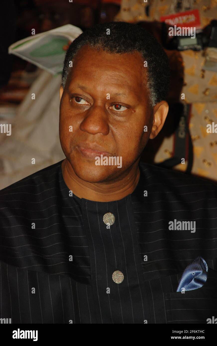 Henry Odein Ajumobia, nigianischer Rechtsanwalt, Staatsminister für Erdölressourcen, Außenminister. Stockfoto