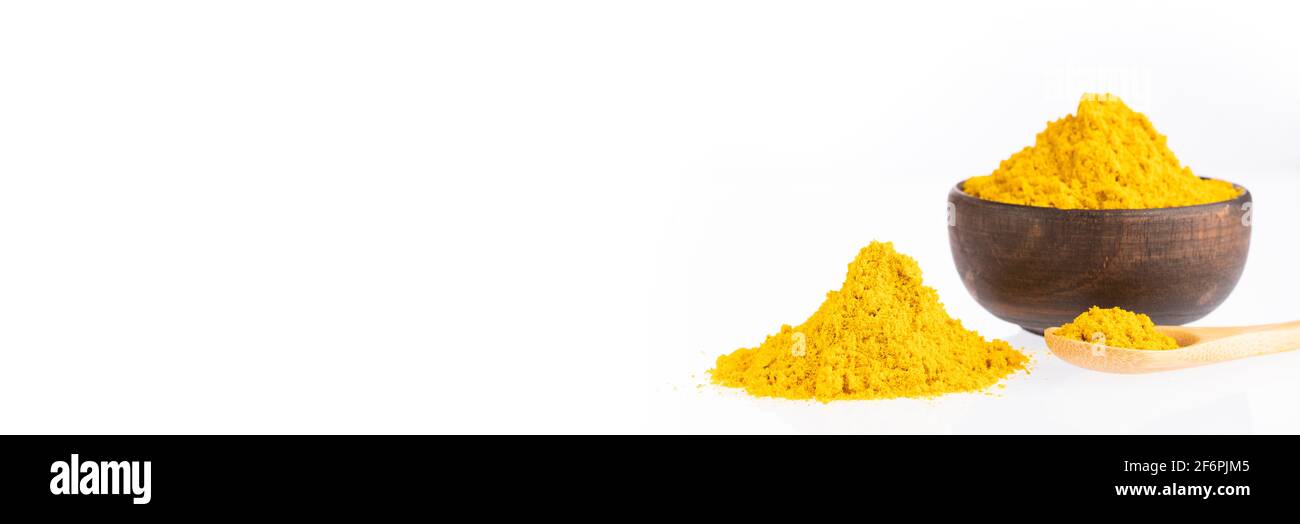 Frisches, trockenes Puder-Pulver - weißer Hintergrund Stockfoto