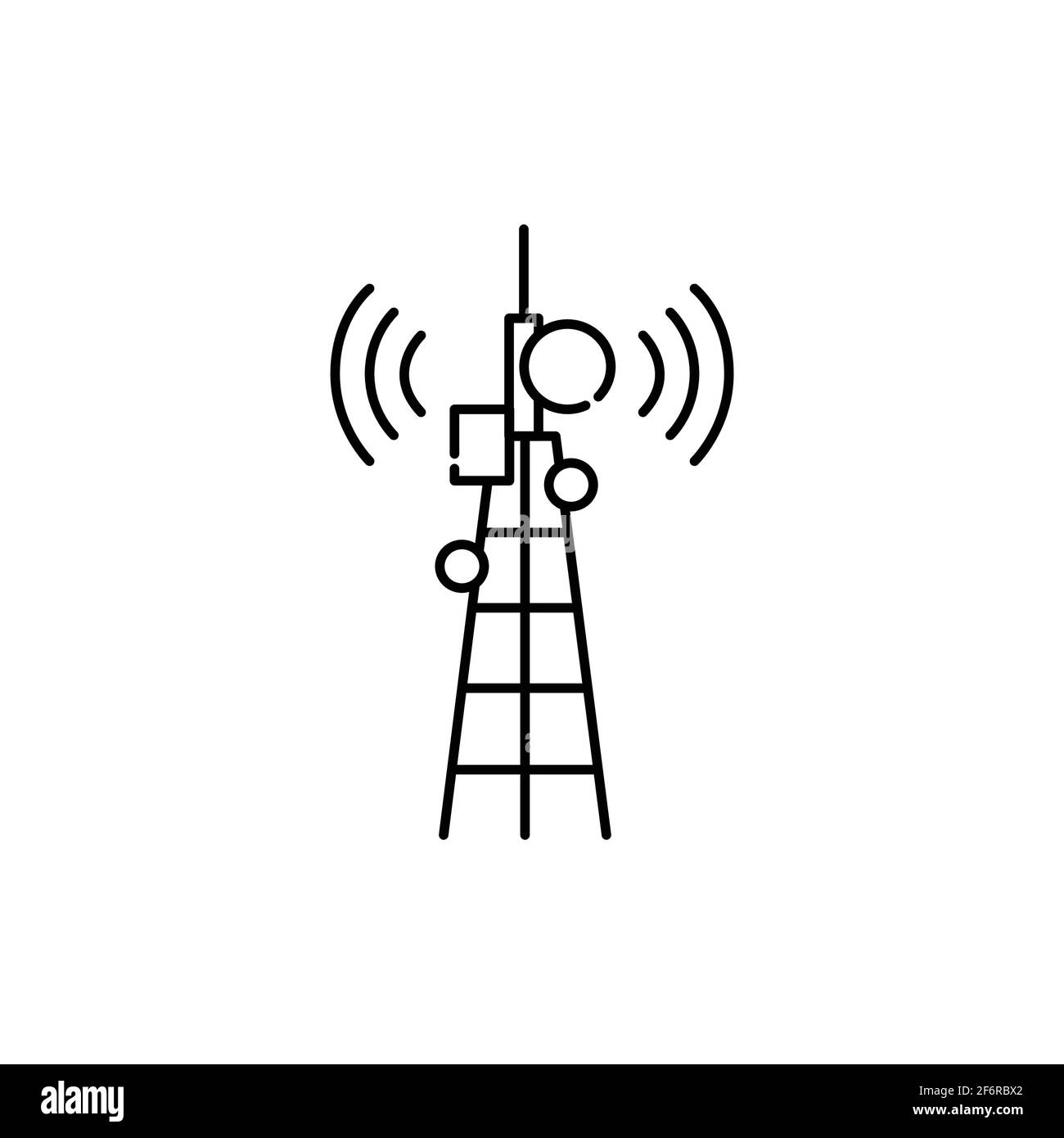 Symbol für die Farblinie für die Übertragung. Piktogramm für Webseite, mobile App, Promo. UI UX GUI Design Element. Bearbeitbare Kontur. Stock Vektor