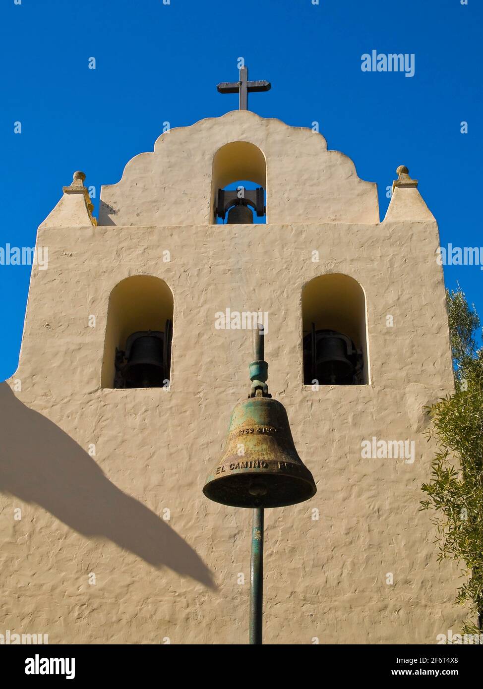 Santa Ines Mission. Kalifornien. USA. Stockfoto