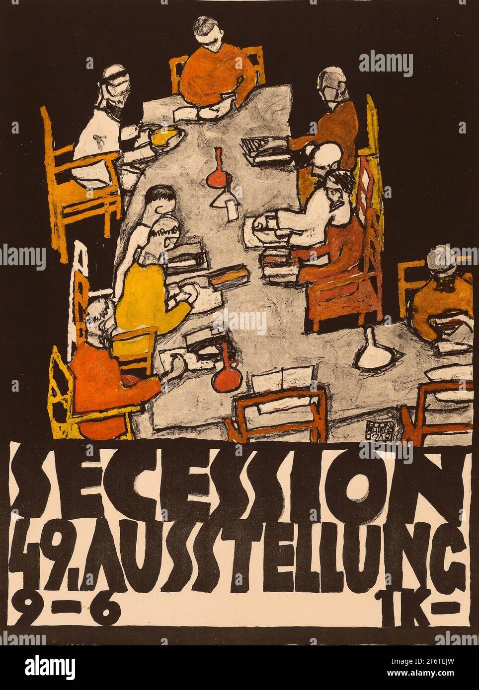 EgonSchieleEgon Schiele、Secession 49. Austellung