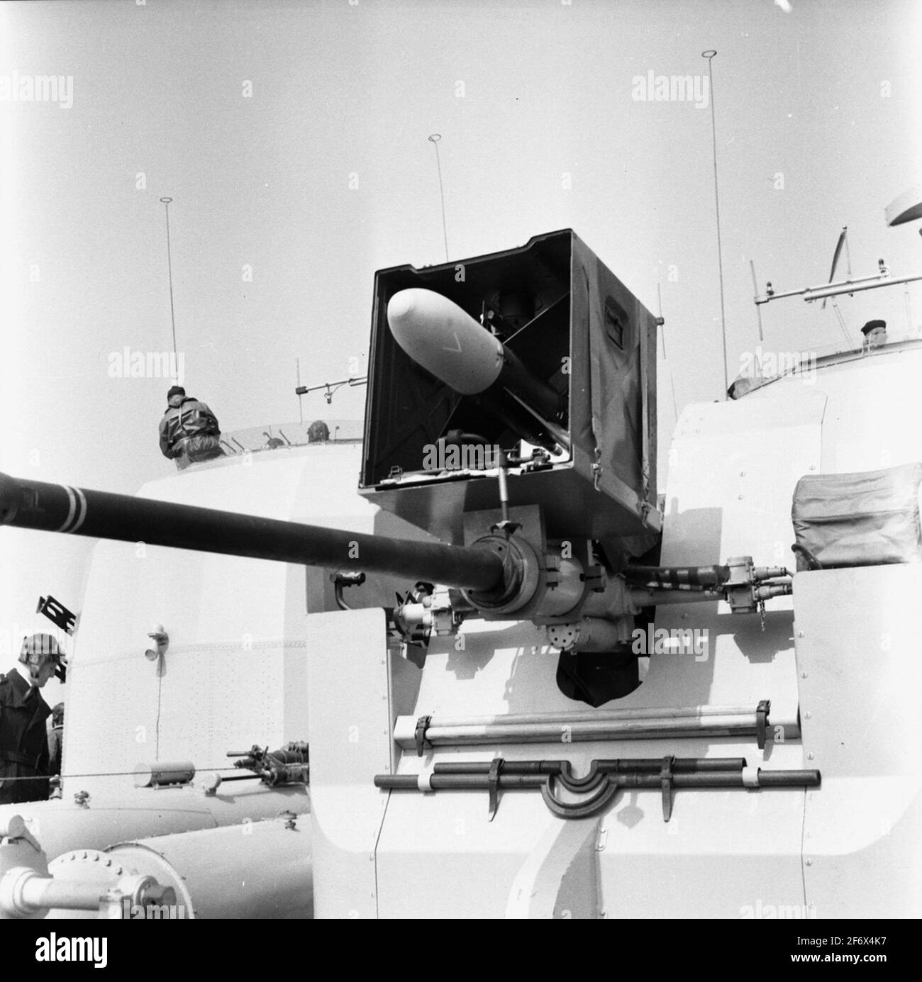 Art.die Schießerei.in der Mitte des Stockholmer Archipels.Schweden, Blekinge, Blekinge, Karlskrona, Karlskrona, Externe Kriegsgogs (abgebildet, Stadt) Stockfoto