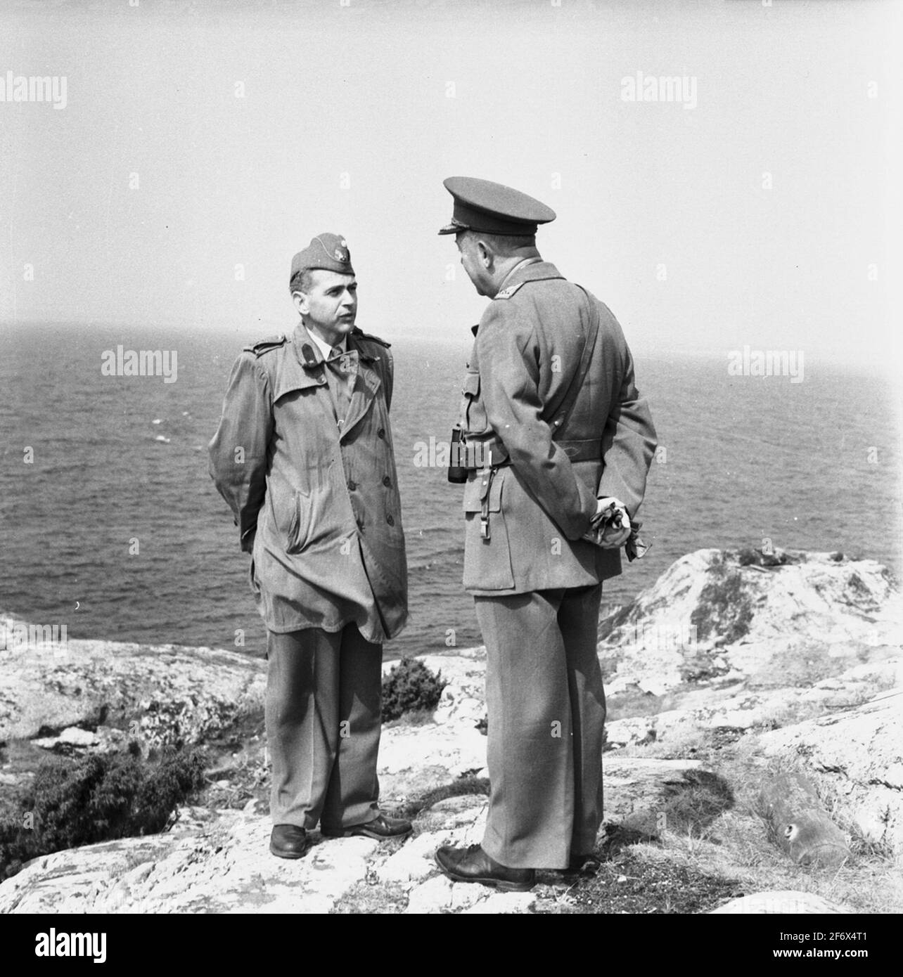 Art.die Schießerei.in der Mitte des Stockholmer Archipels.Schweden, Blekinge, Blekinge, Karlskrona, Karlskrona, Externe Kriegsgogs (abgebildet, Stadt) Stockfoto