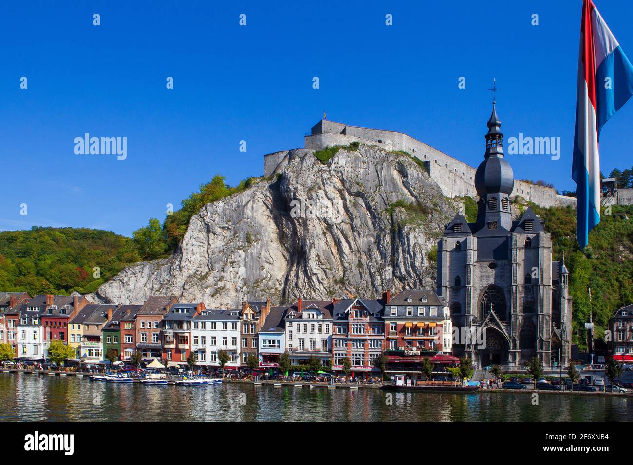 Dinant, Belgien Stockfoto