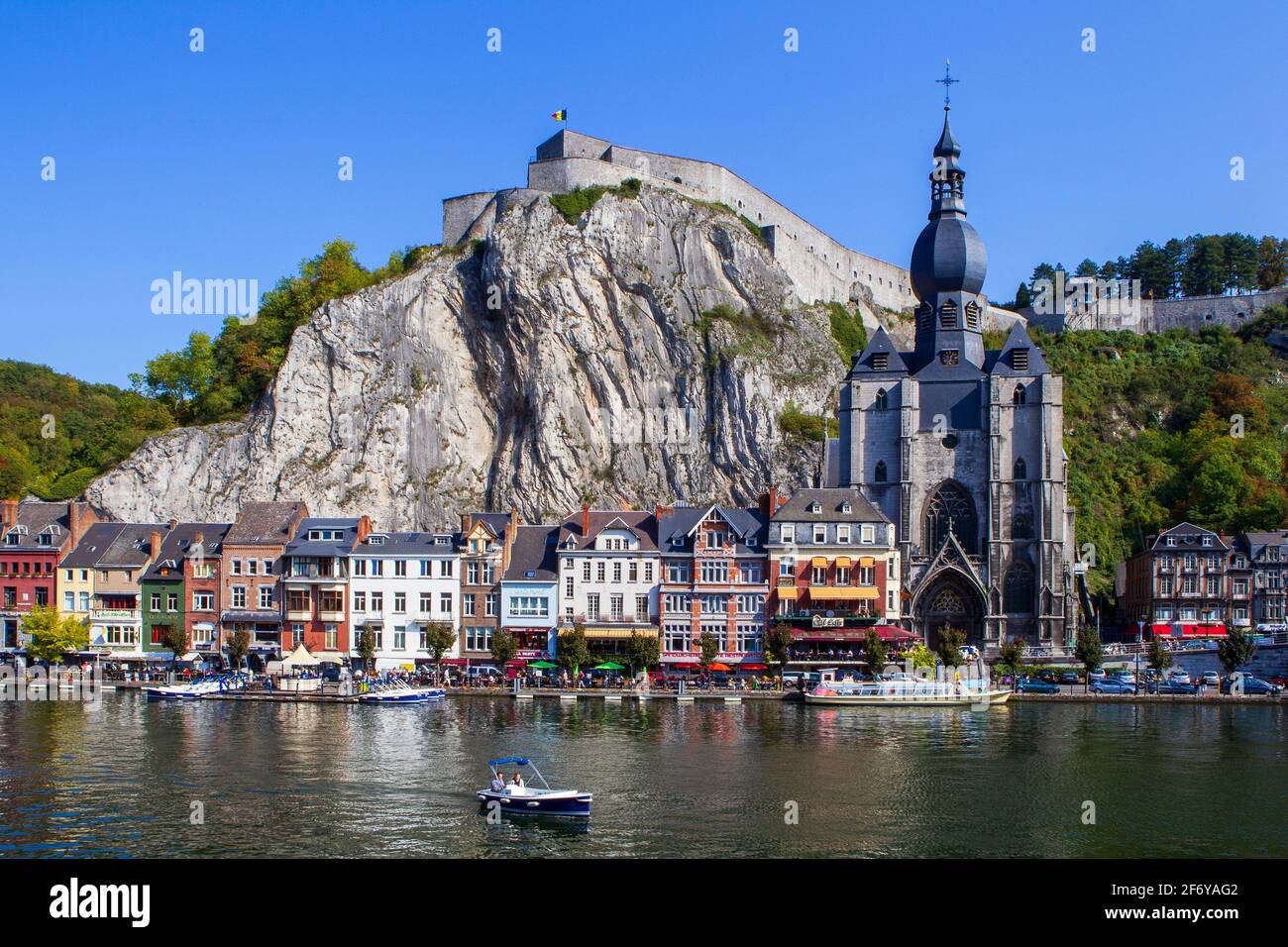 Dinant, Belgien Stockfoto