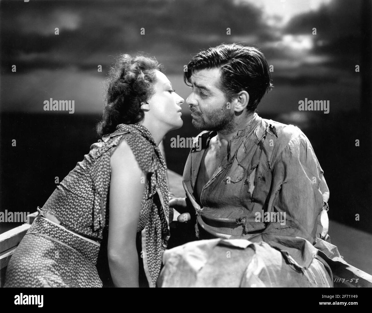 JOAN CRAWFORD und CLARK GIEBEL in SELTSAMER LADUNG 1940 Regisseur FRANK BORZAGE Metro Goldwyn Mayer Stockfoto