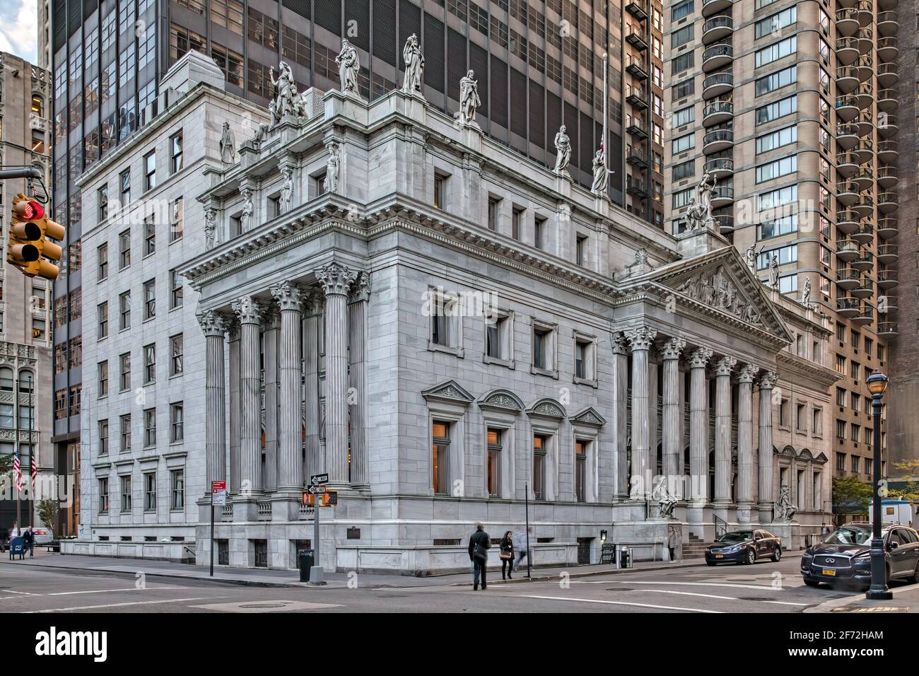 Appellate Division New York State Supreme Court, gelegen an 35 East 25th Street, gegenüber der Madison Avenue vom Madison Square Park. Stockfoto