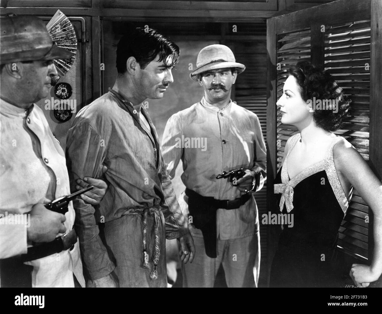CLARK GABLE und JOAN CRAWFORD in STRANGE CARGO 1940 Regisseur FRANK BORZAGE Metro Goldwyn Mayer Stockfoto