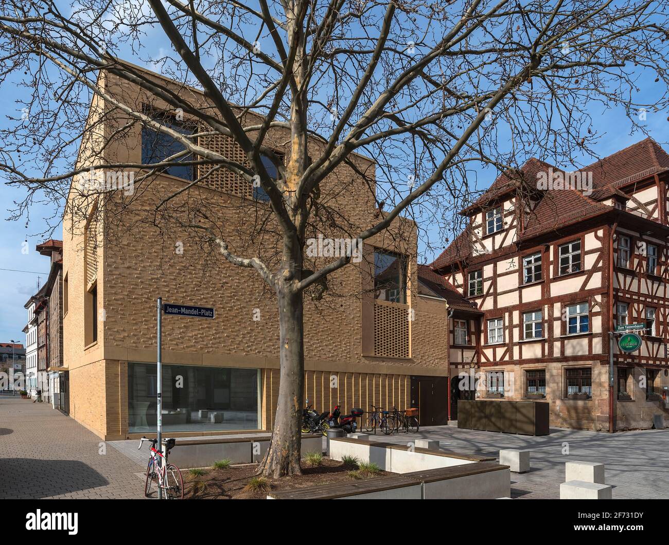Neues Jüdisches Museum, Fürth, Mittelfranken, Bayern, Deutschland Stockfoto