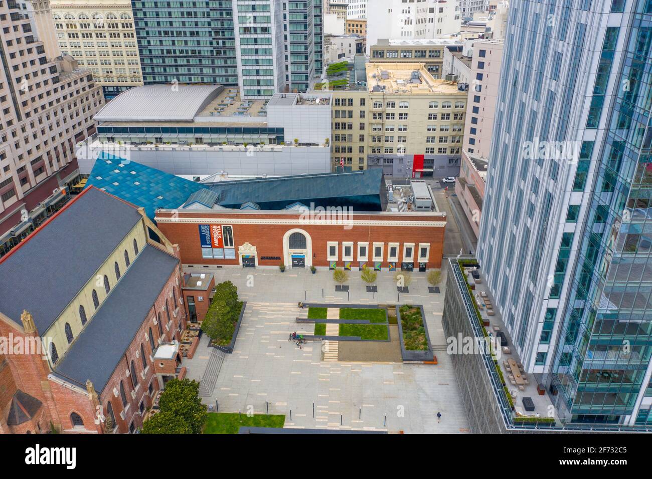 Zeitgenössisches Jüdisches Museum, San Francisco, CA, USA Stockfoto
