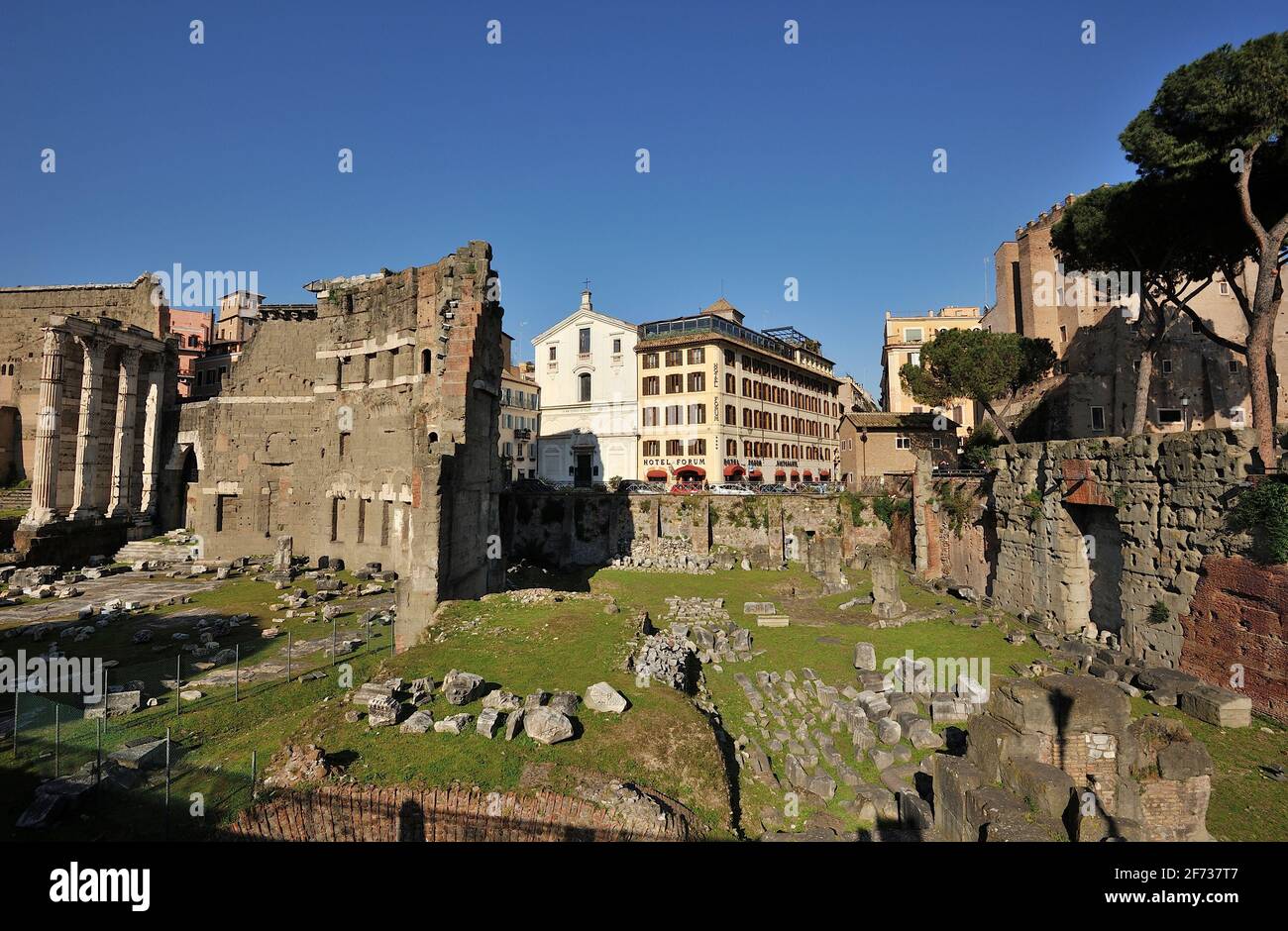 Italien, Rom, Forum of Nerva Stockfoto