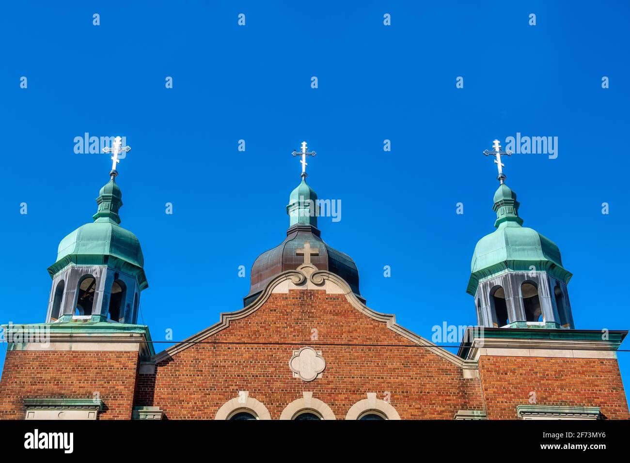 St. Volodymyr Cathedral of Toronto, Kanada. Gebäude, Architektur Stockfoto