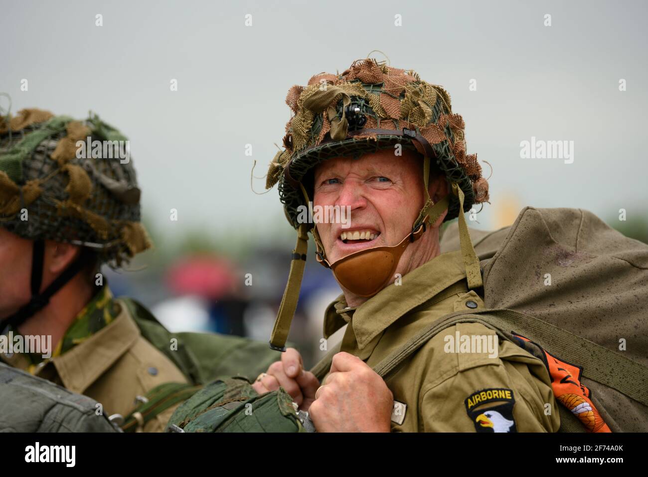 DAKS über Duxford, D-Day75 Stockfoto