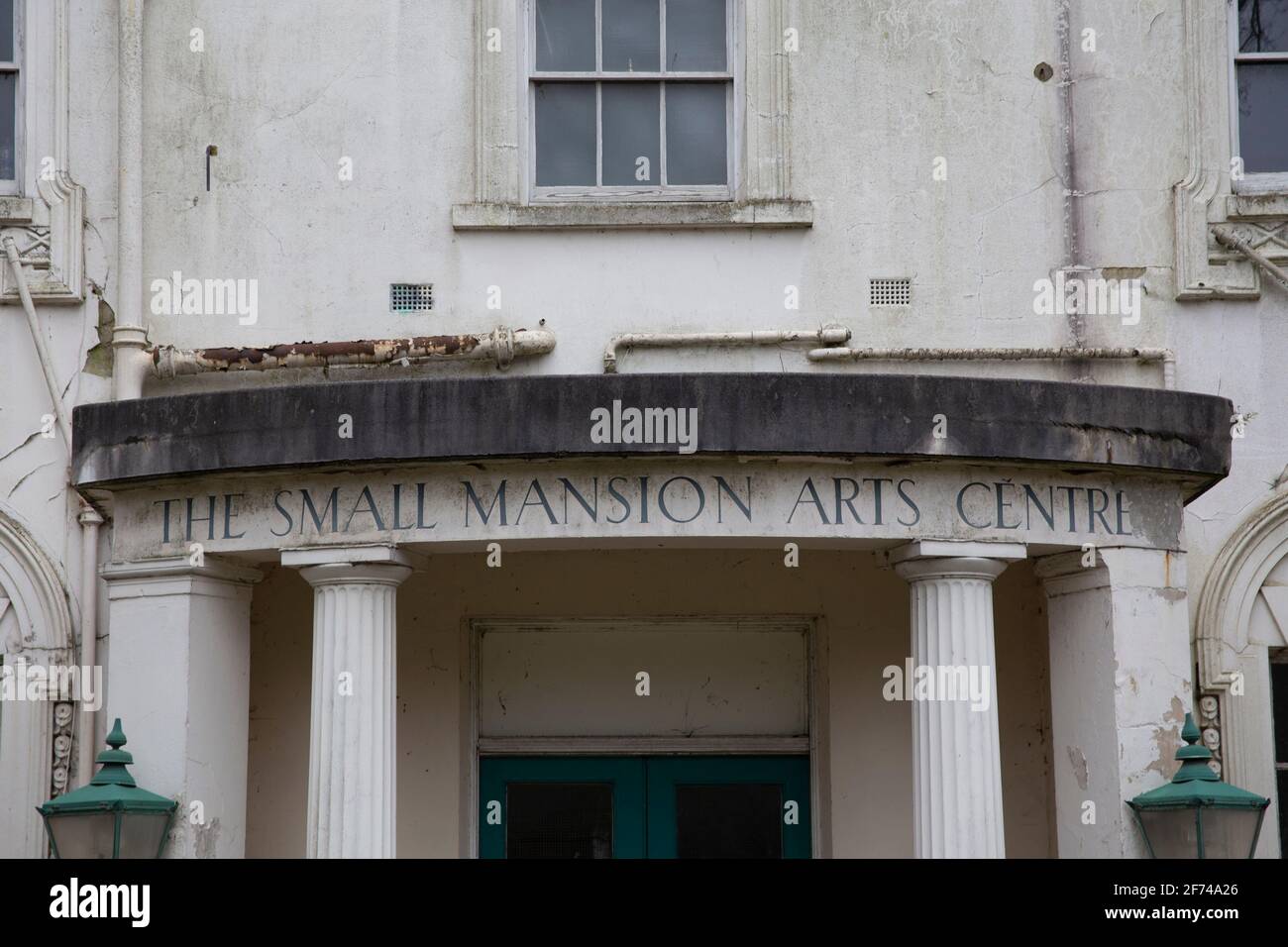 The Small Mansion ein ehemaliges Art Center, Gunnersbury Park, London, W3 8LQ England Stockfoto