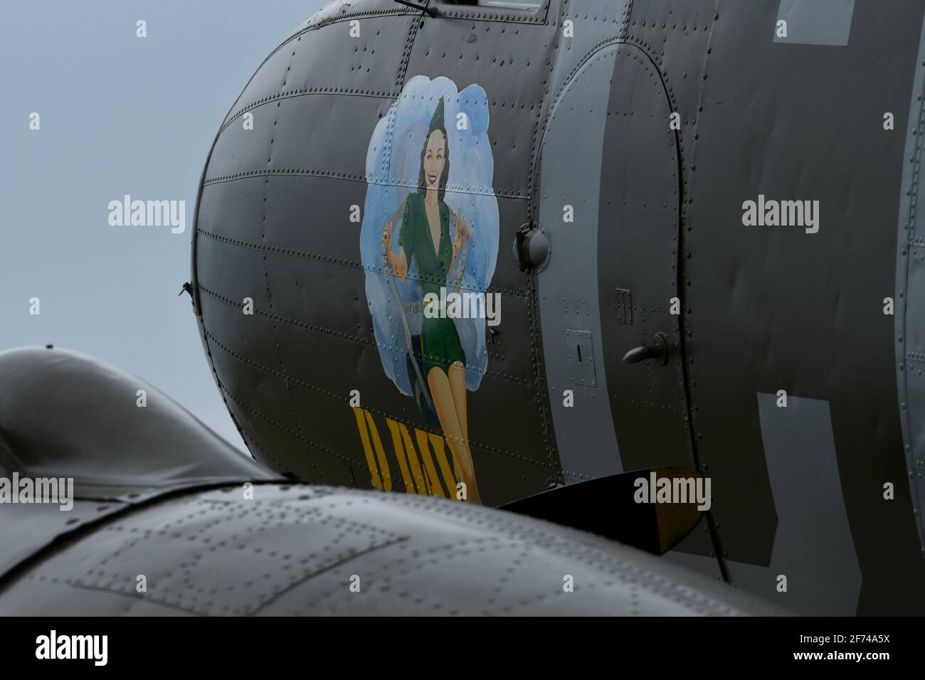 DAKS über Duxford, D-Day75 Stockfoto