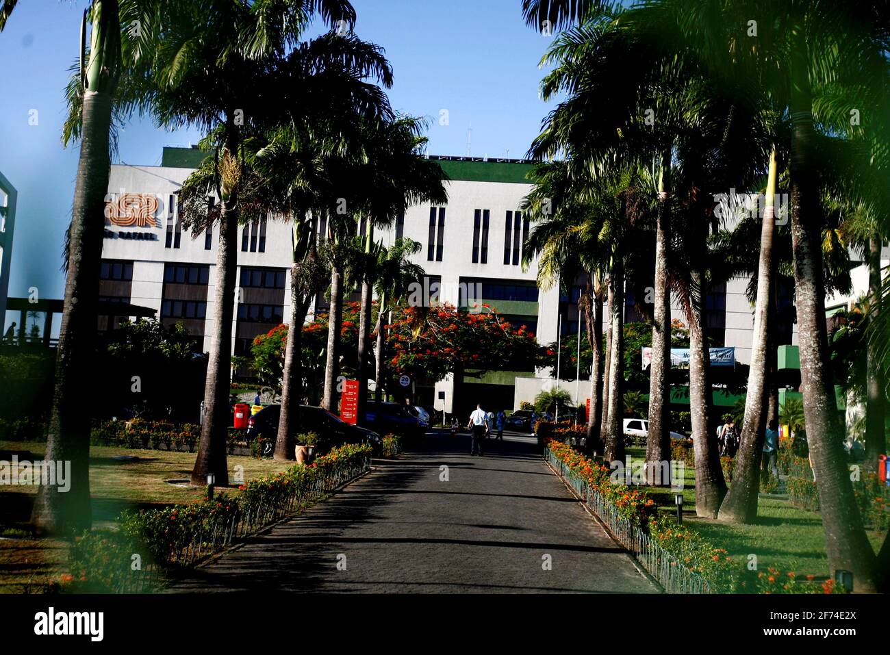 salvador, bahia / brasilien - 30. märz 2015: Krankenhaus Sao Rafael in Salvador. Das Krankenhaus wird von der NGO Monte Tabor Centro Italo Brasileiro aus Prom betrieben Stockfoto