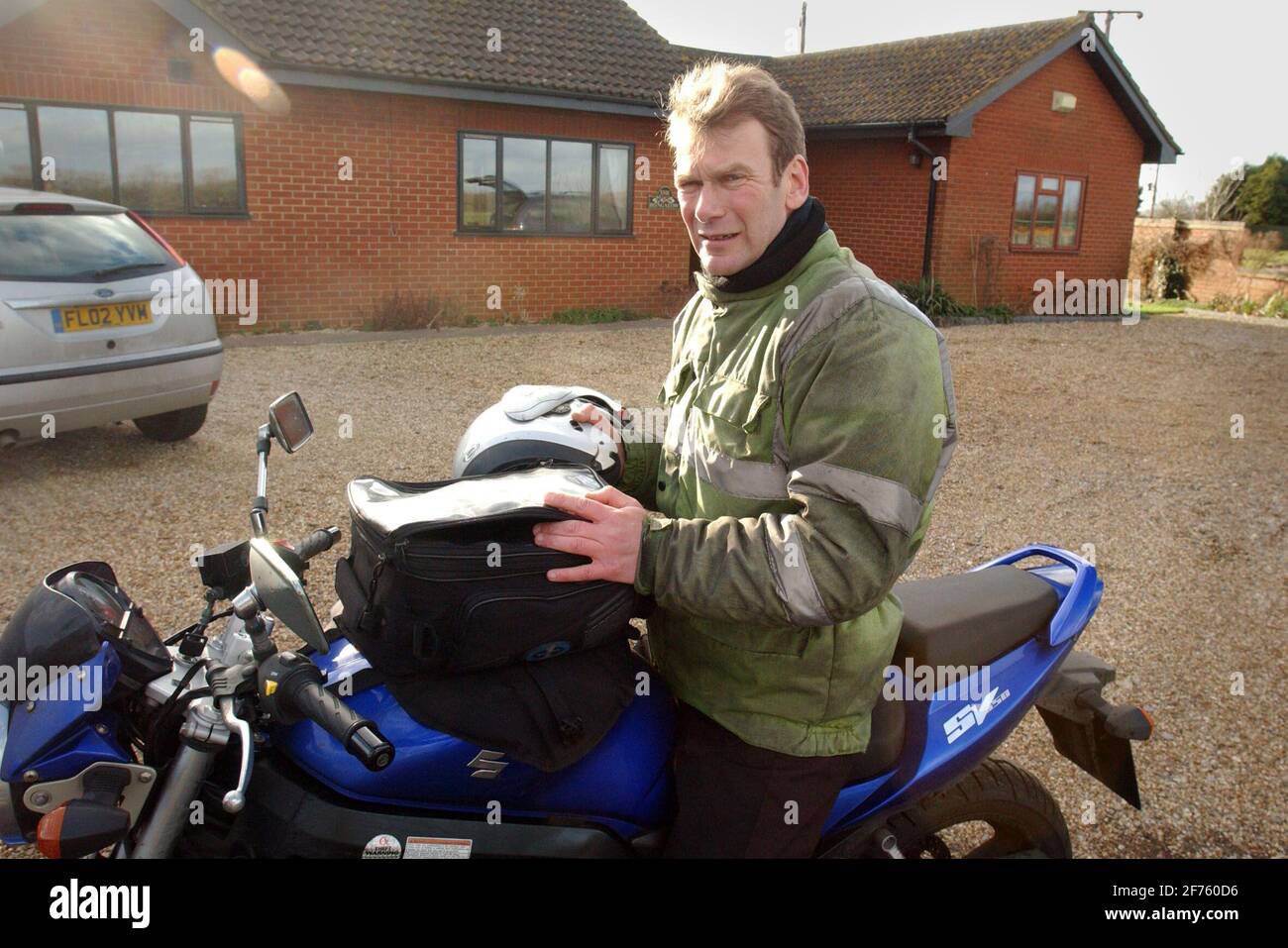 KURIERMARKE FORSTER,25/1/06 TOM PILSTON Stockfoto