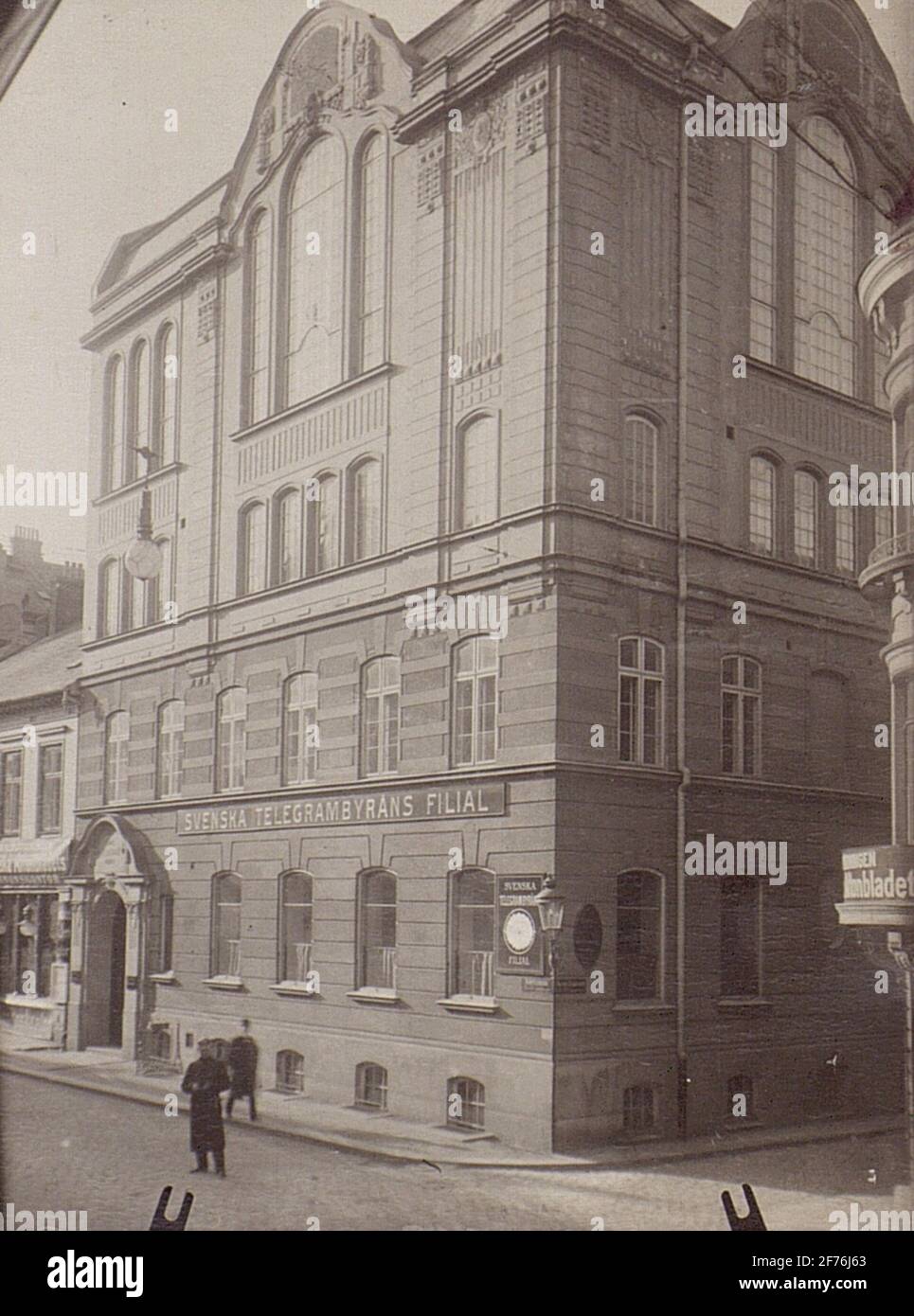 Malmö Schwedische Telegrambyrån Niederlassung. Außen. Stockfoto