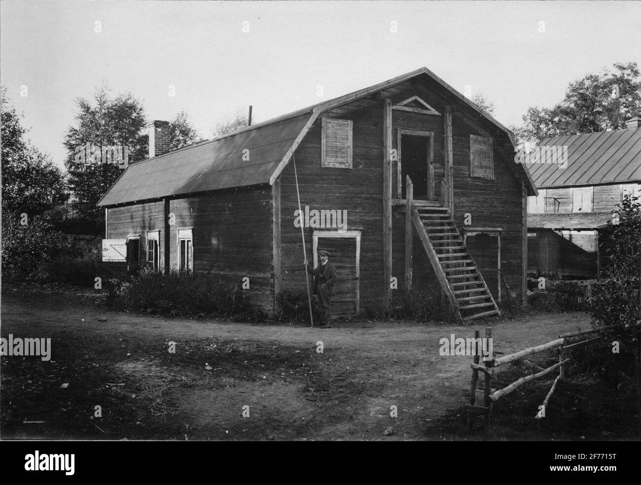 Ölschicht in Åhult, Novelsjö, Småland. Stockfoto