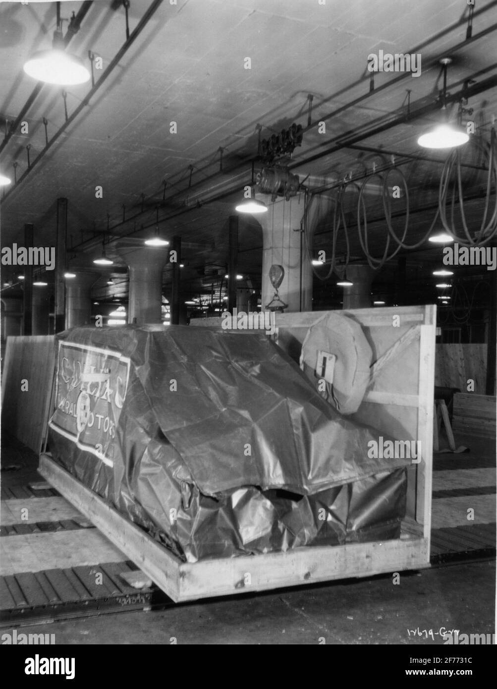 General Motors. Cadillac bereit zur Lieferung. Stockfoto