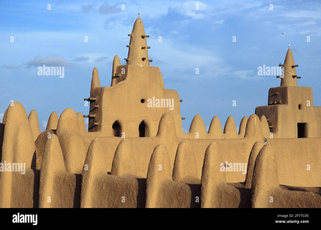 Große Moschee von Djenné, Djenné, Mali Stockfoto