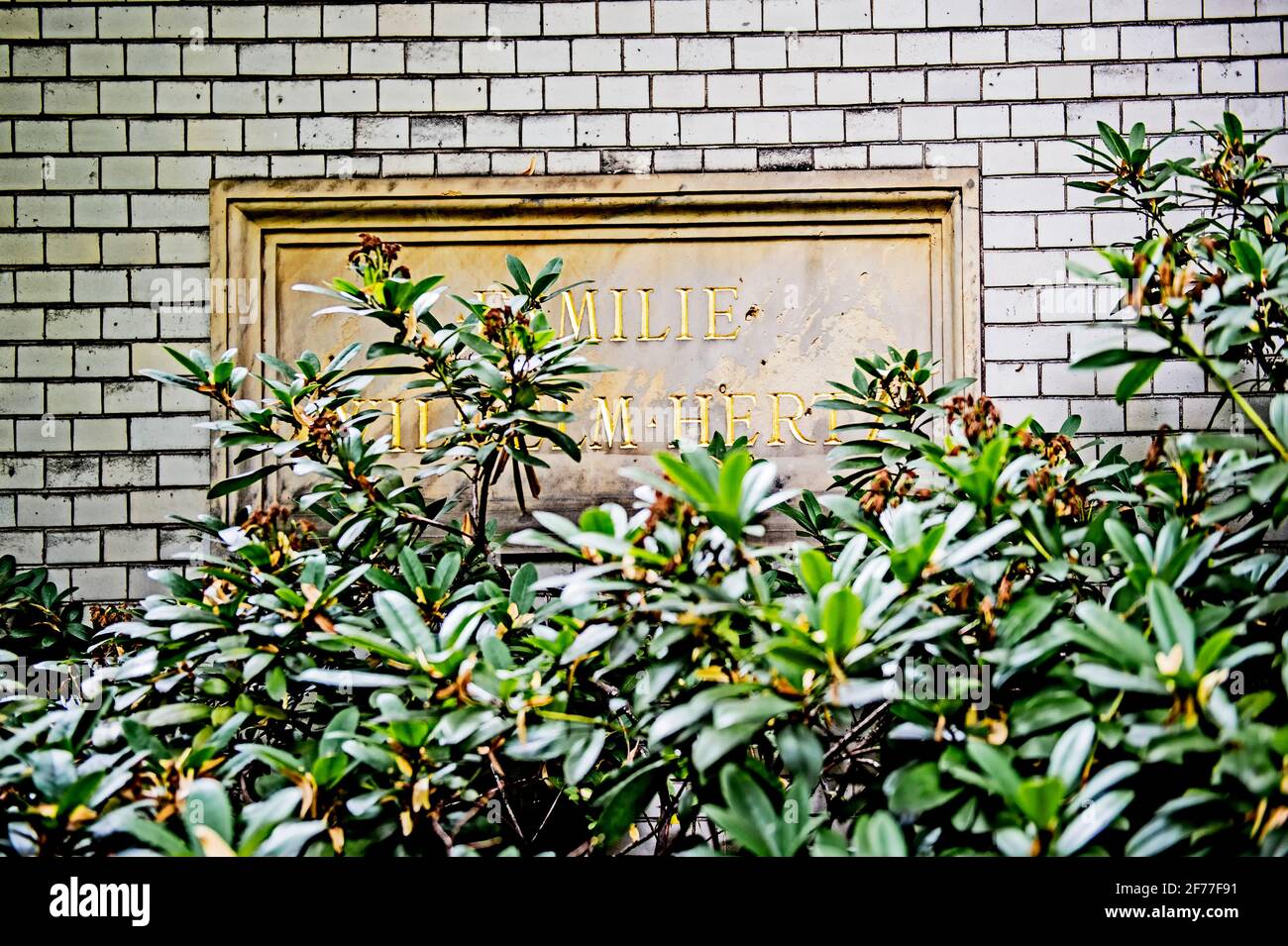 Berlin, St. Matthäus Kirchhof, Berlin St. Matthäus Friedhof Stockfoto