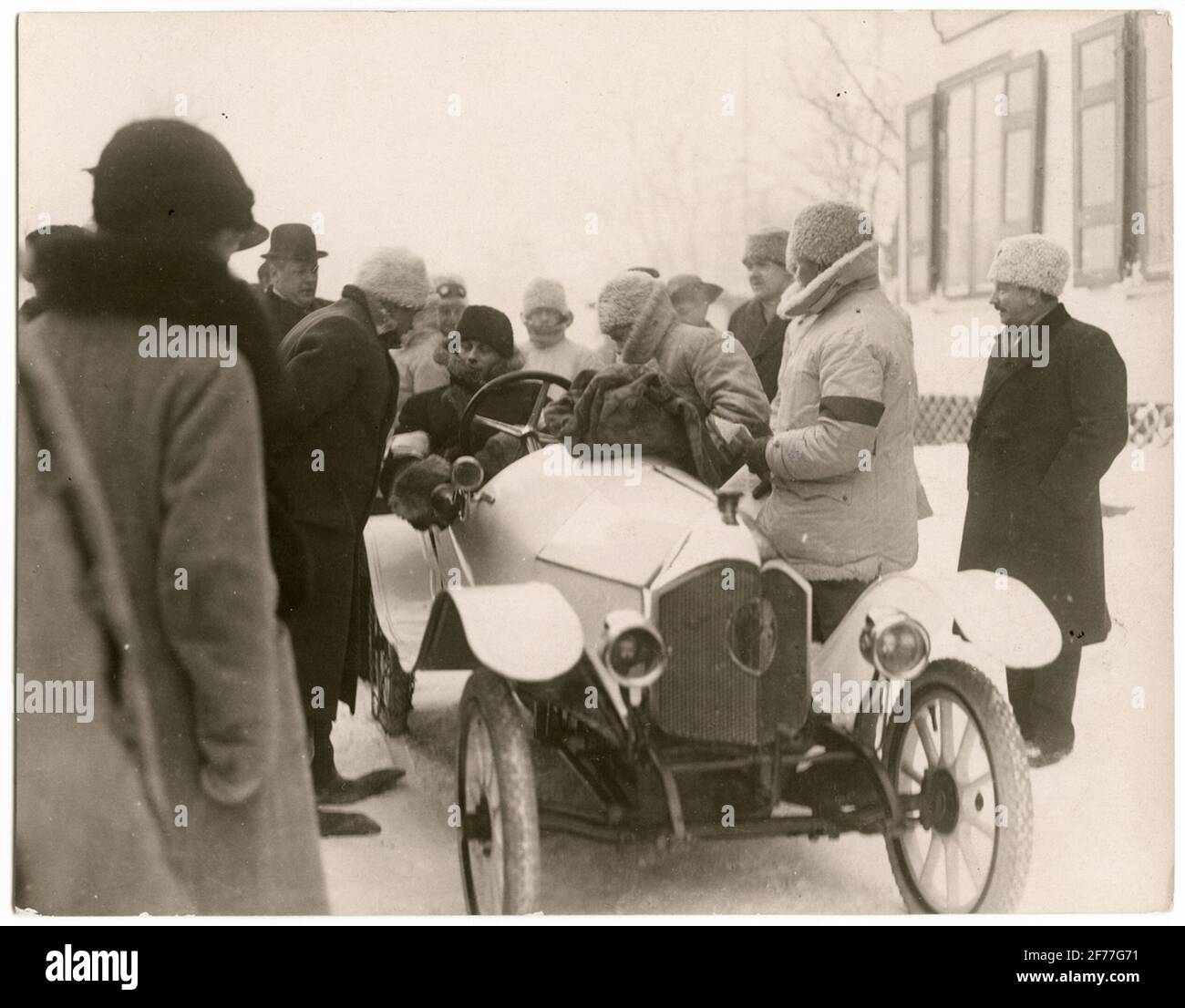 Automobil der Mathis-Marke. Stockfoto