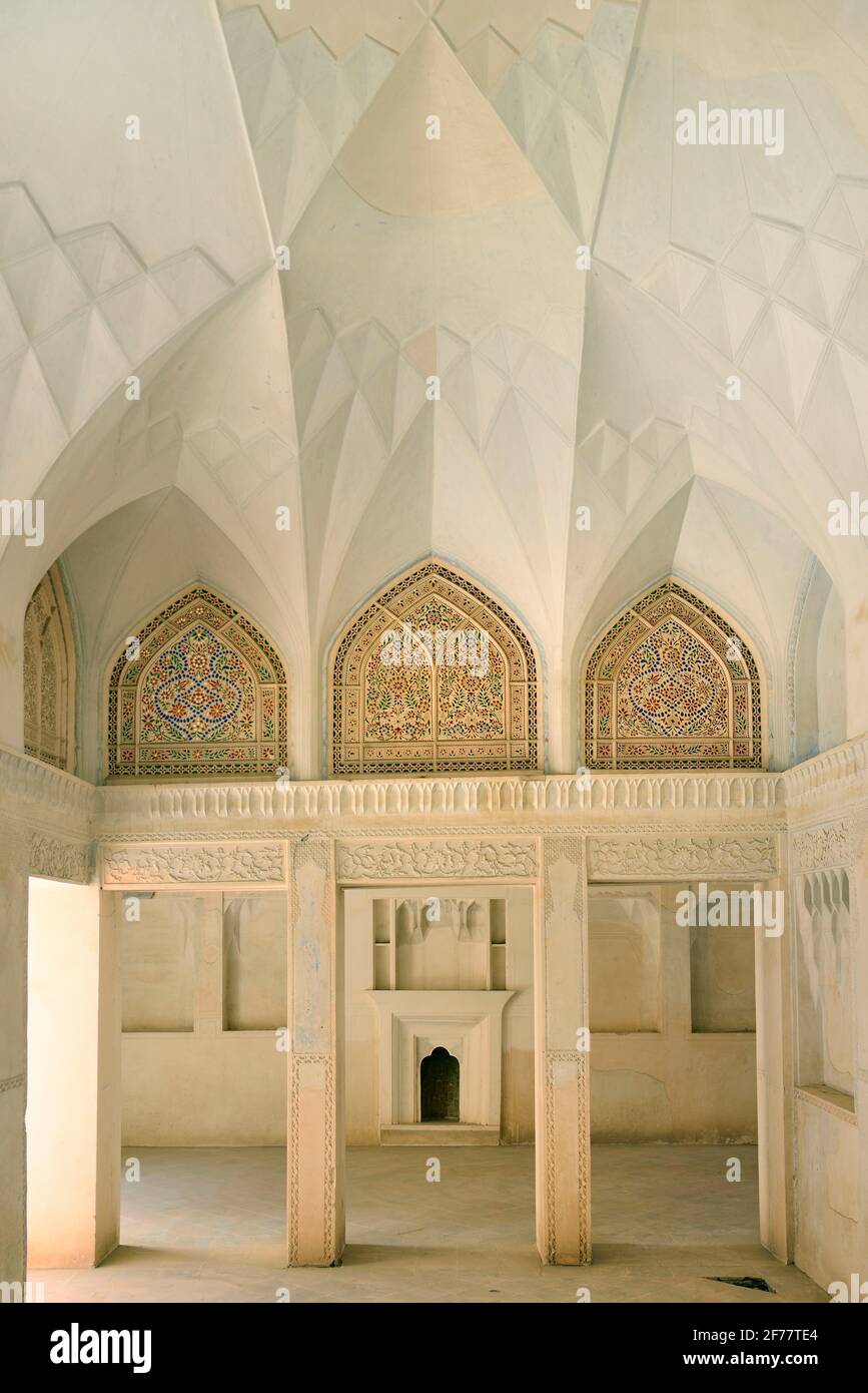 Iran, Kashan, abbassisches Haus (19. Jahrhundert) Stockfoto