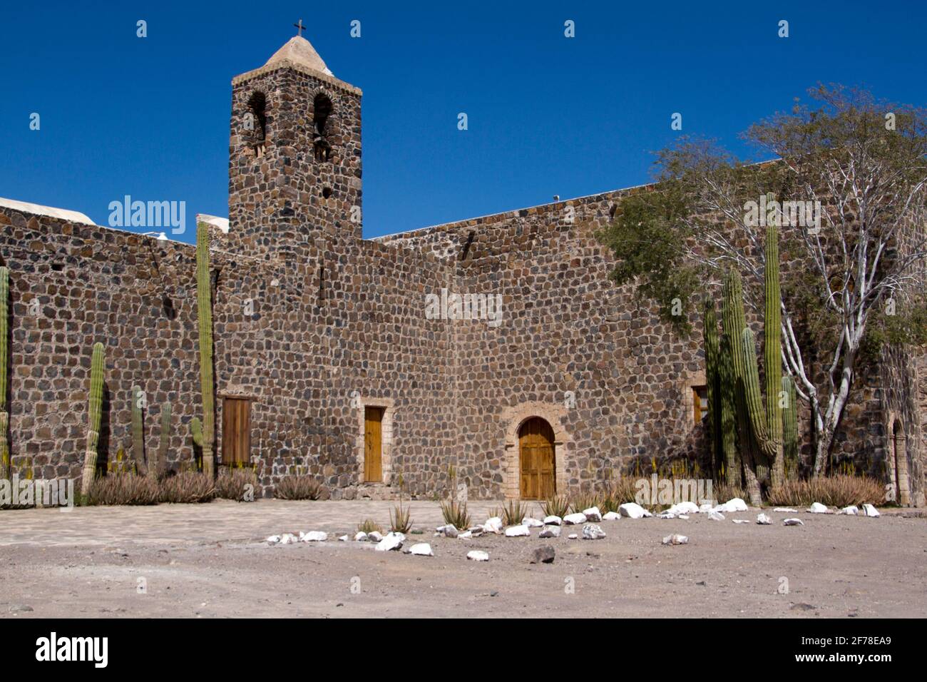 Santa Rosalia Mission Stockfoto