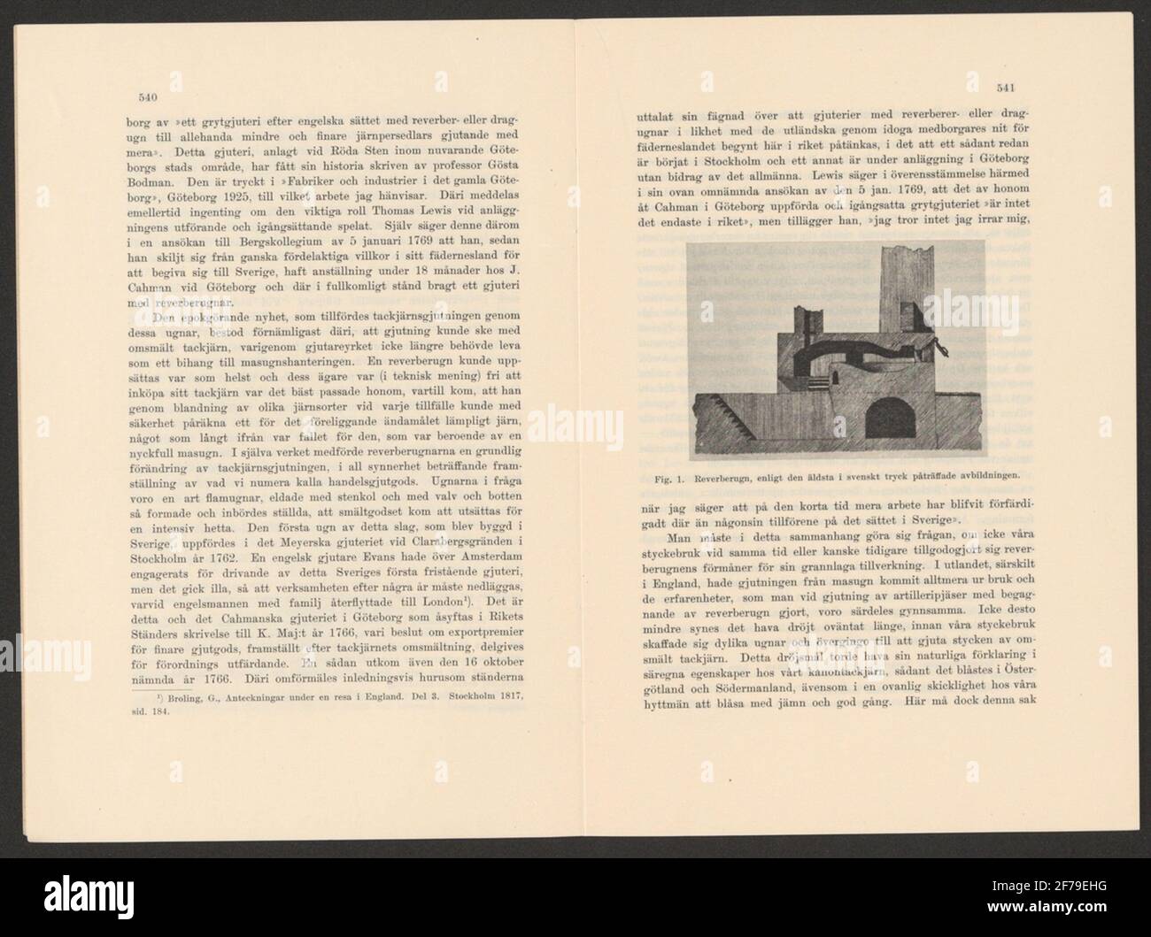 Surahammar Brokology.ur Carl Sahlin Mountain History Collection. Stockfoto