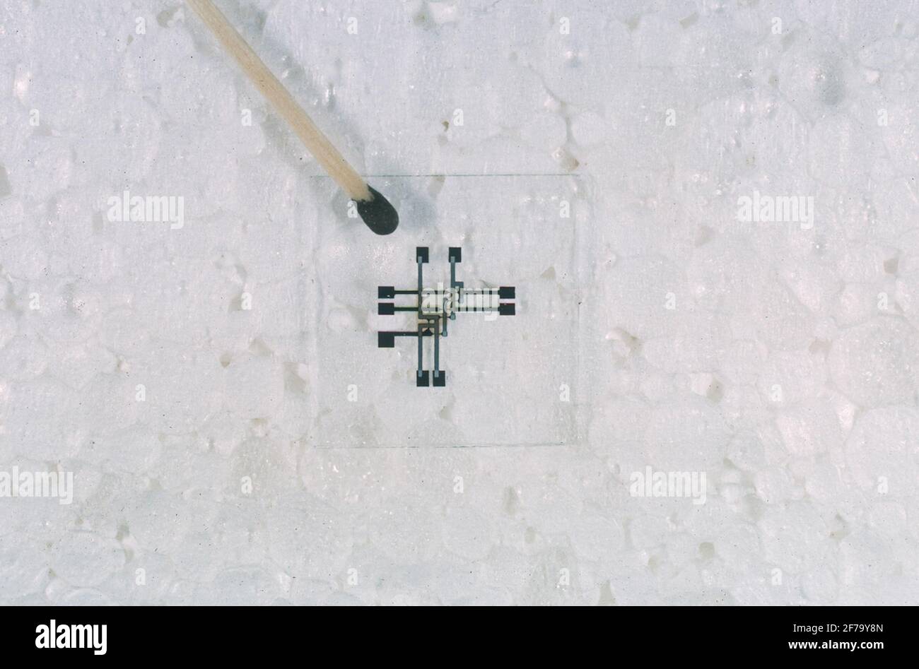 Funktechnik auf der KTH, 1963. Fotos gestiftet von Gunnar Markesjö 2007-11-07. Stockfoto