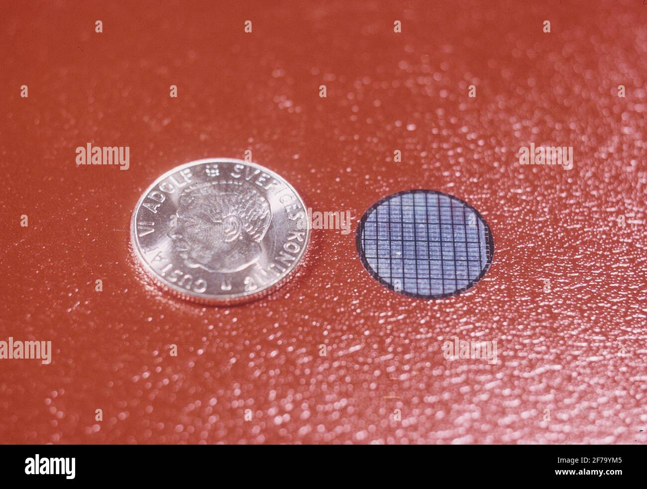 Funktechnik auf der KTH, 1963. Fotos gestiftet von Gunnar Markesjö 2007-11-07. Stockfoto