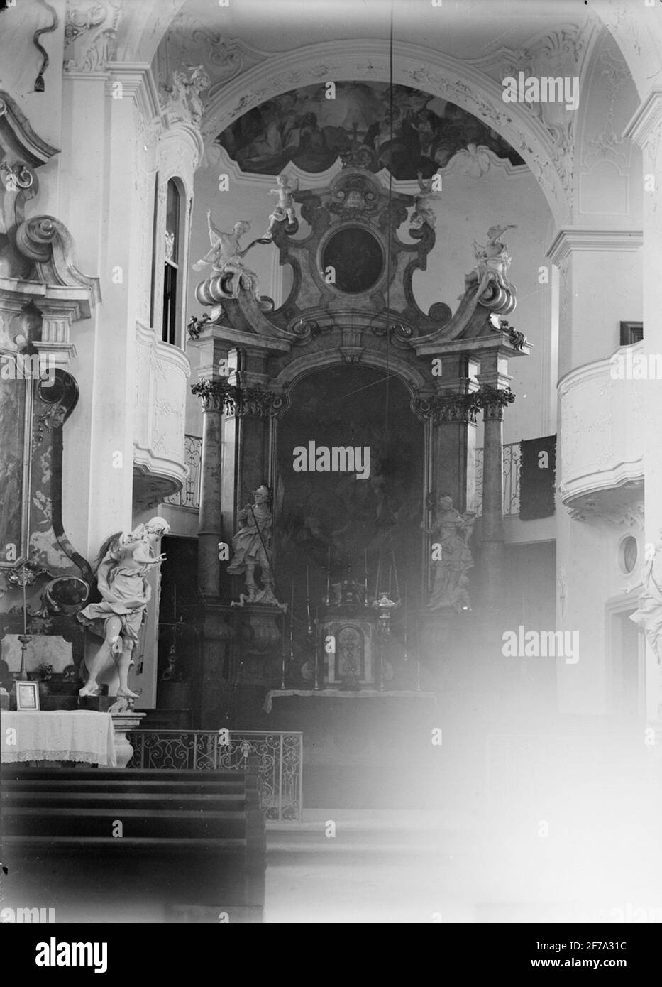 Die Bilder von Königin Victoria. Die Burgschöpfung auf Mainau. Stockfoto