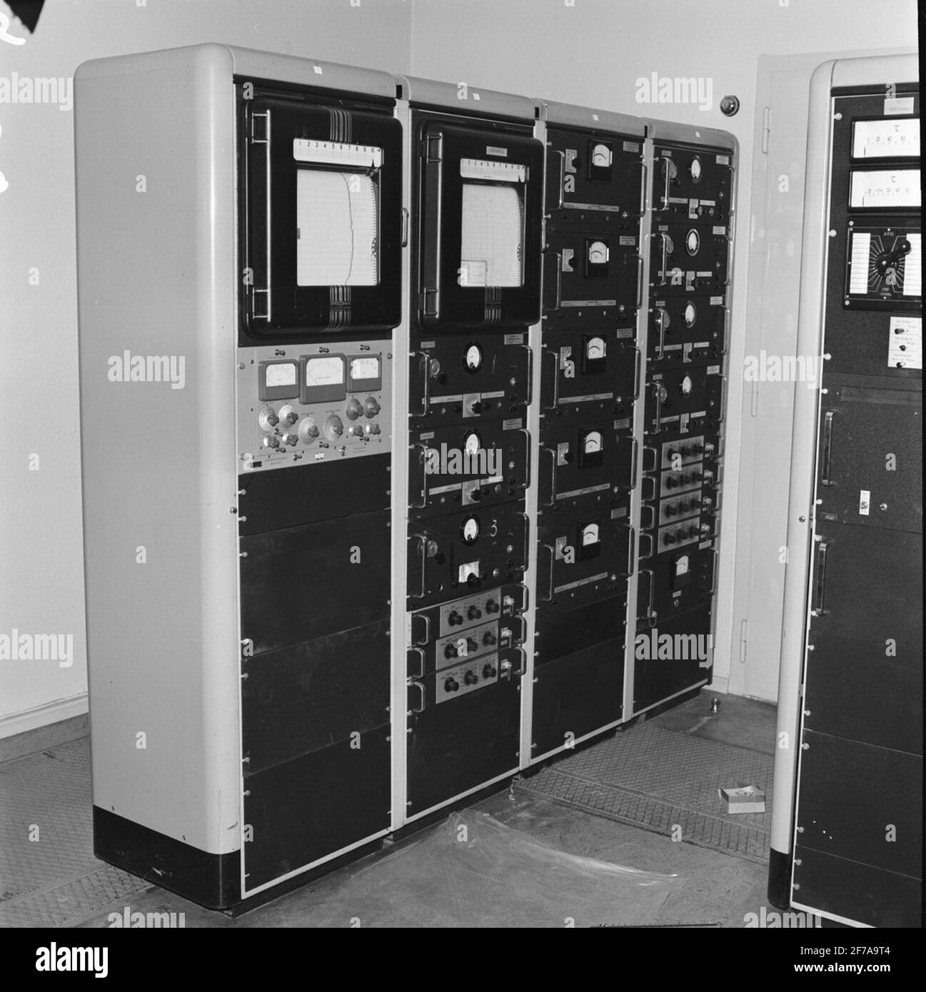 Stativ, Bauteil zu Reaktor R1. Stockfoto