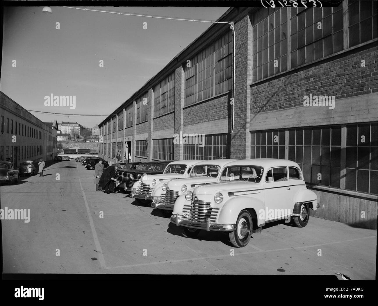 GM Reklamavdelningen. >> Stockfoto