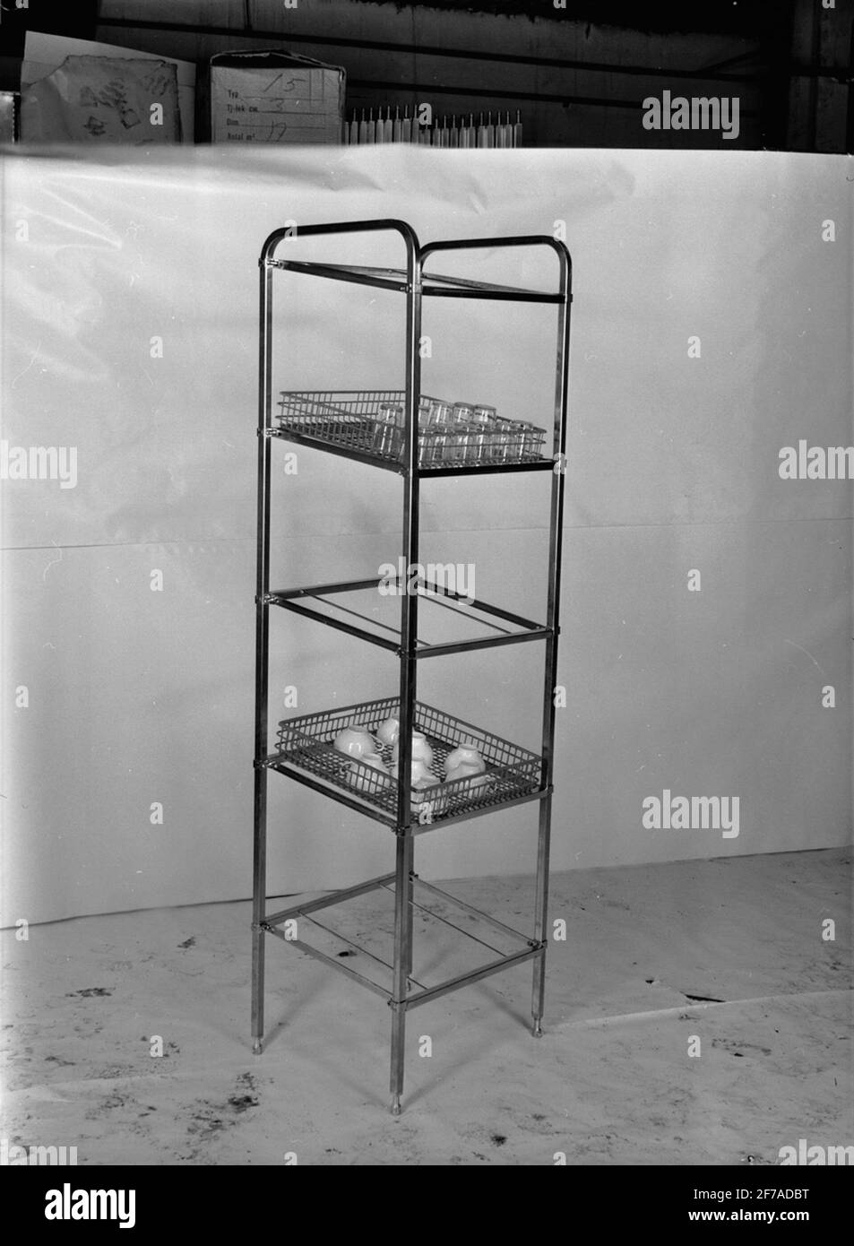 Trockengestell, Ranger-Regal. >> Stockfoto