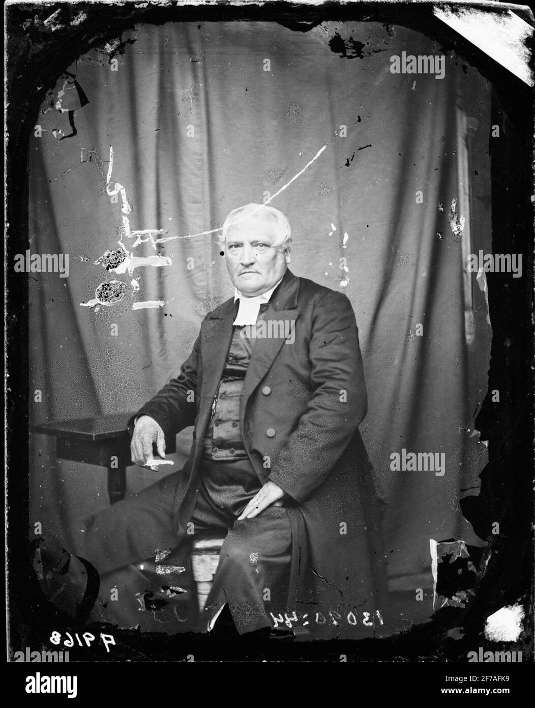 Mansportgericht Stockfoto