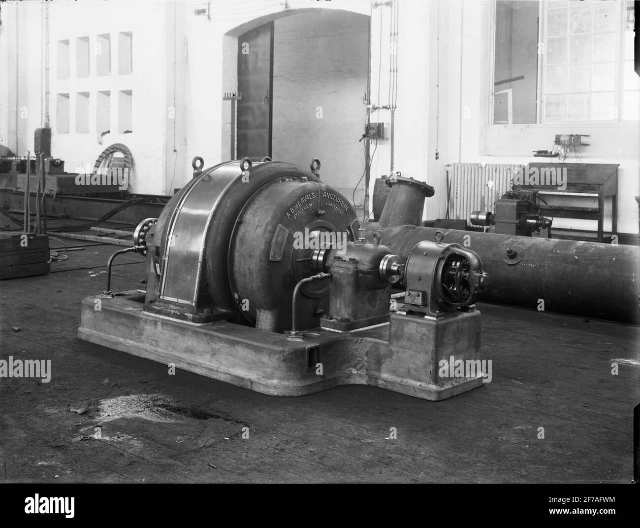 Generator für Lessebo. Stockfoto