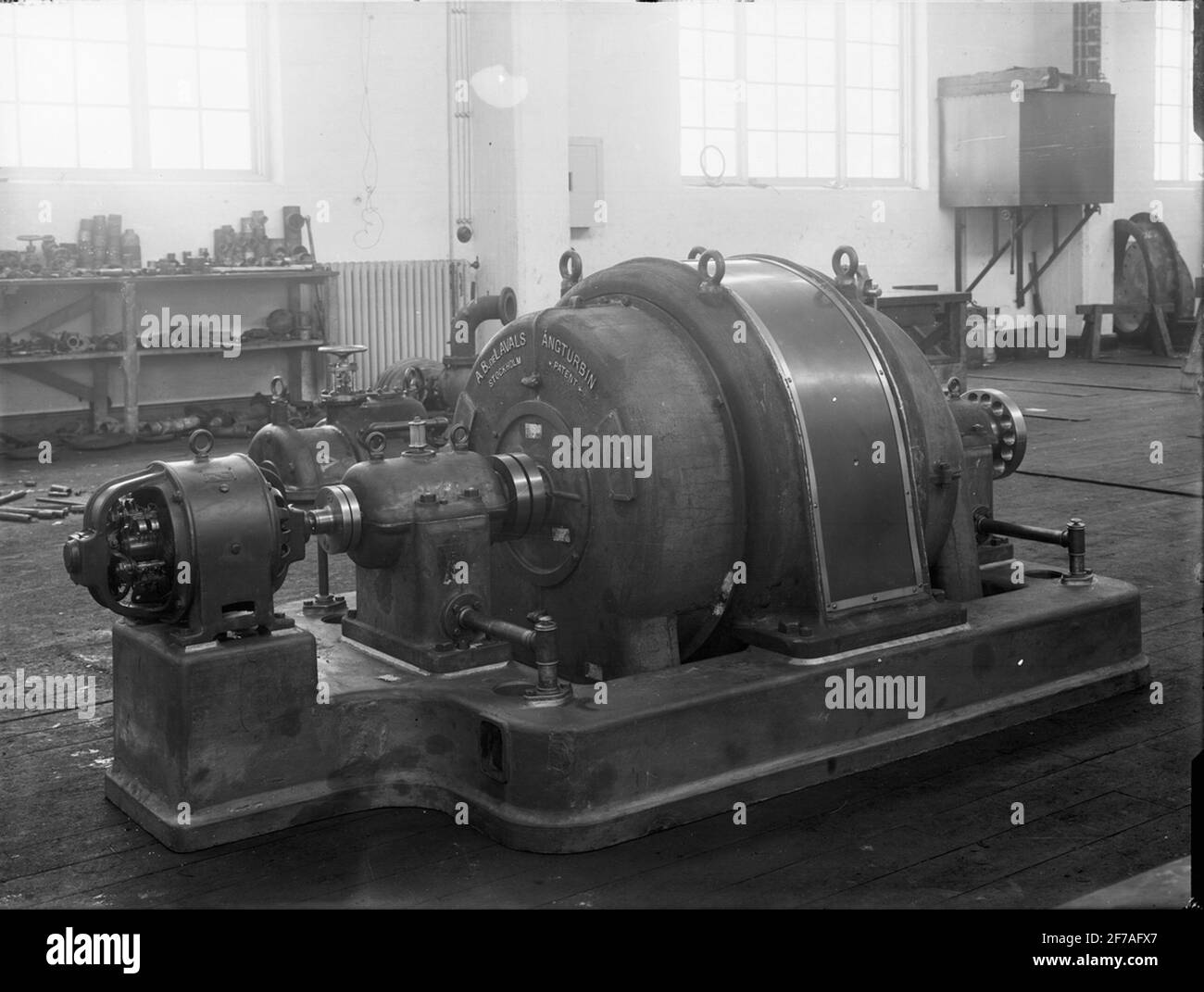 Generator. Stockfoto