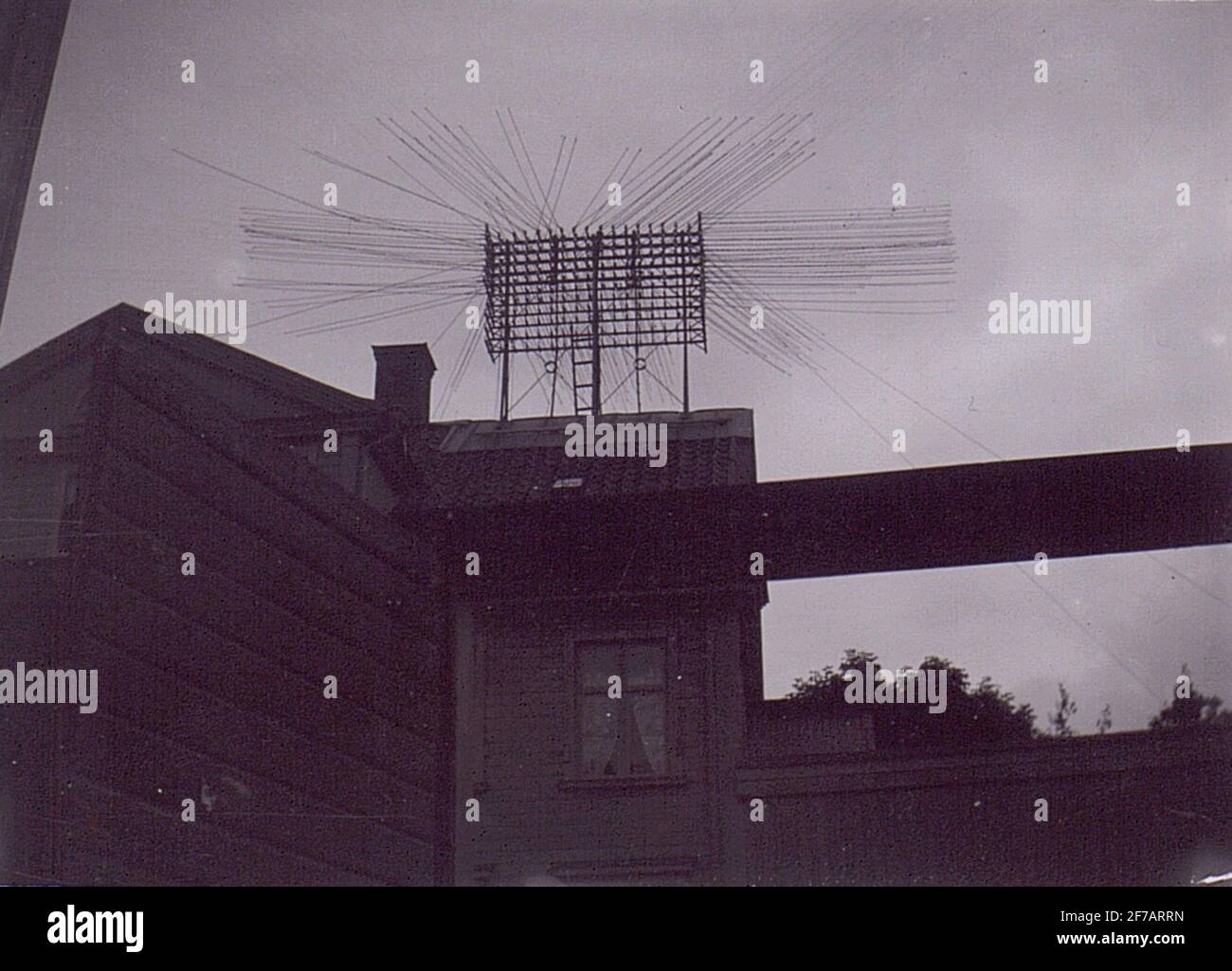 Ronneby Telefonnetze und Stationen Abonnieren. 1900. Grüner Zweig. Stockfoto