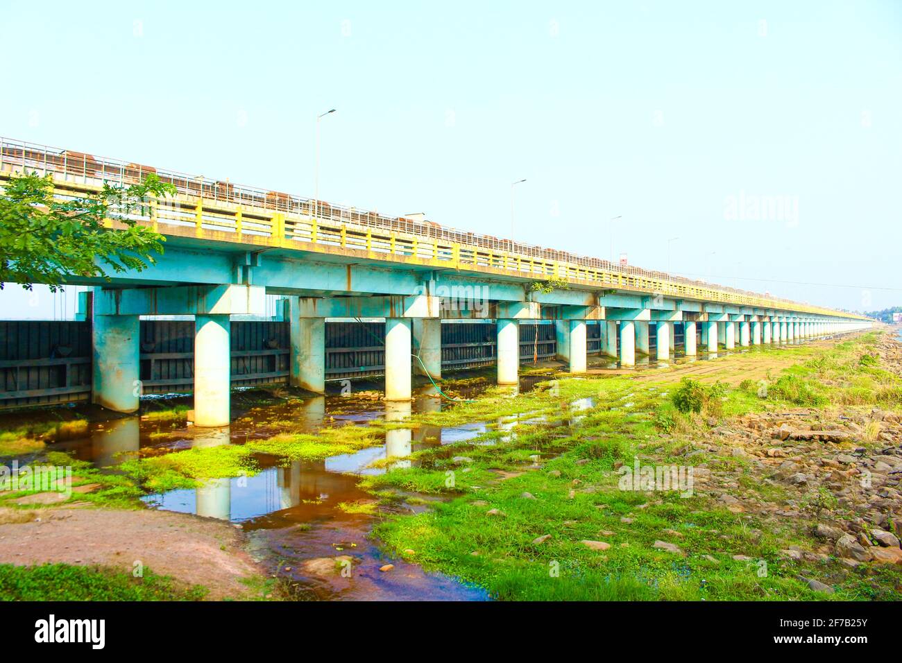 Brücken in kerala Stockfoto