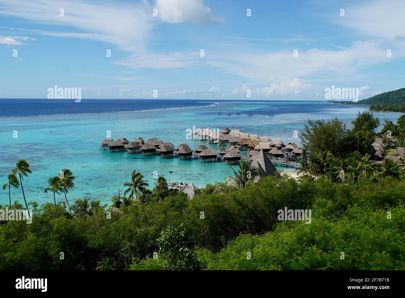 Moorea, Französisch-Polynesien Stockfoto