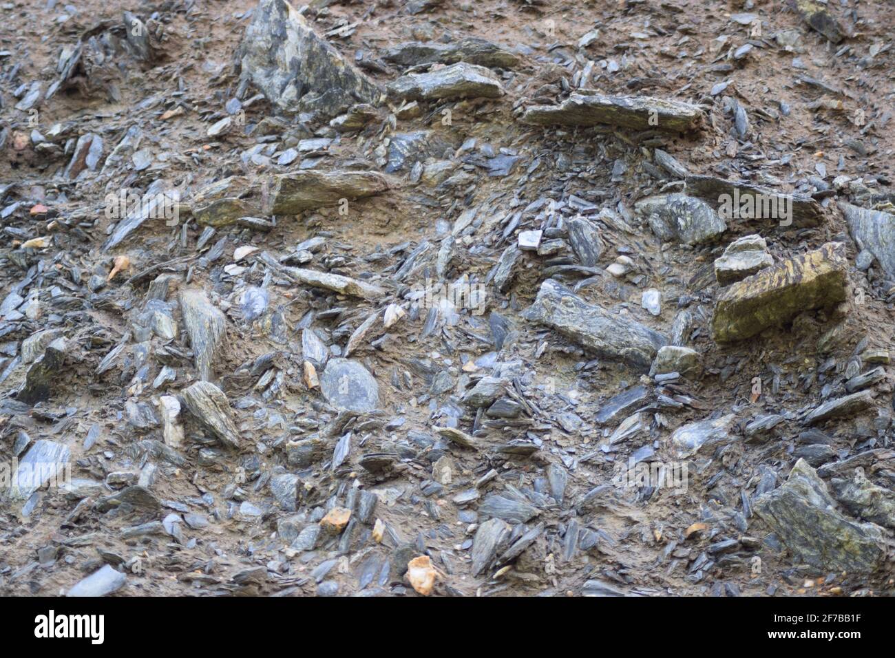 Felsen Und Erde Stockfoto