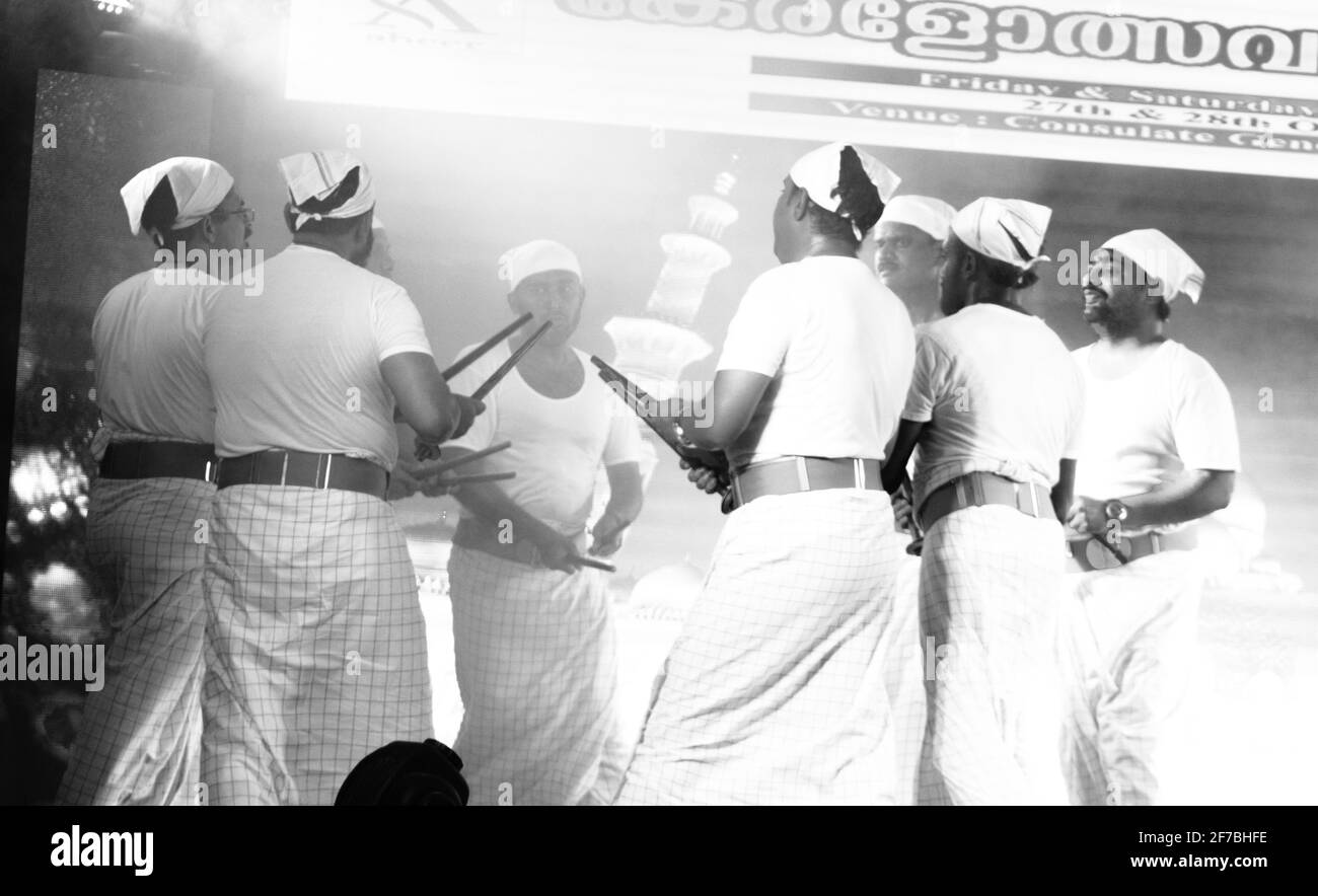 kerala-Festival Stockfoto