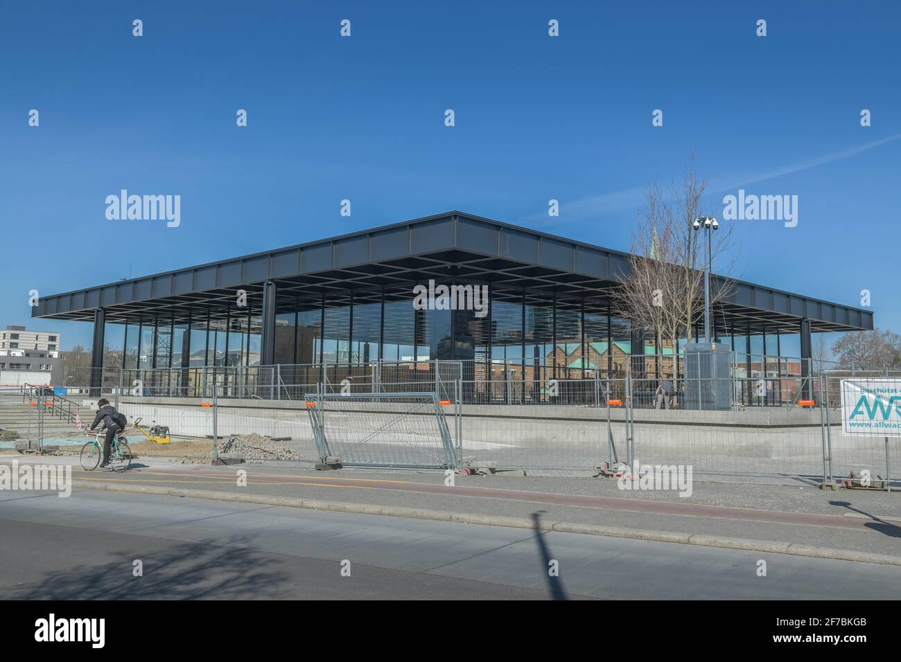 Neue Nationalgalerie, Potsdamer Straße, Mitte, Berlin, Deutschland Stockfoto