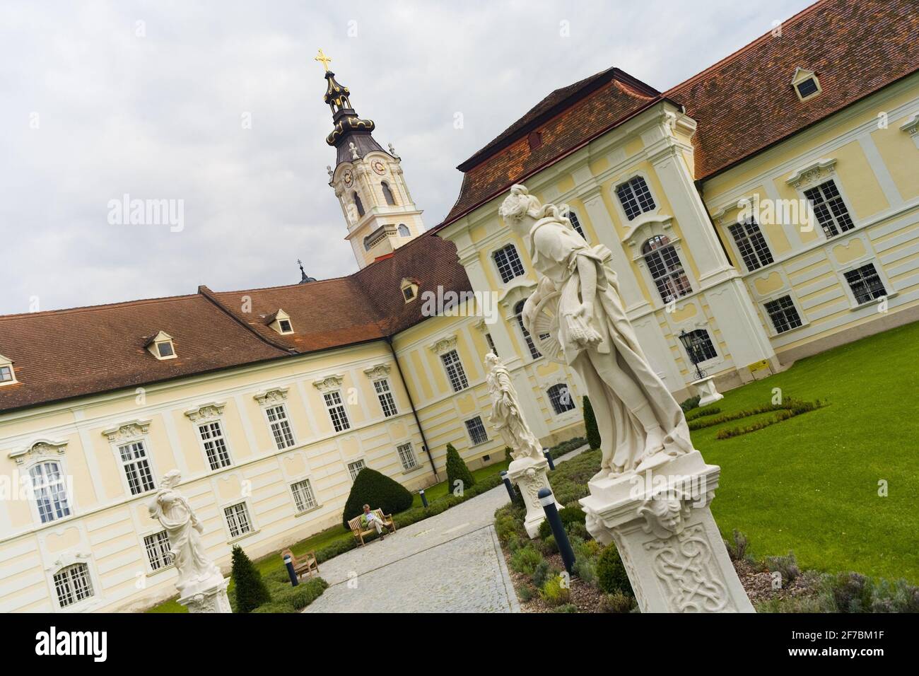 Kloster Altenburg, Österreich, Niederösterreich, Waldviertel Stockfoto