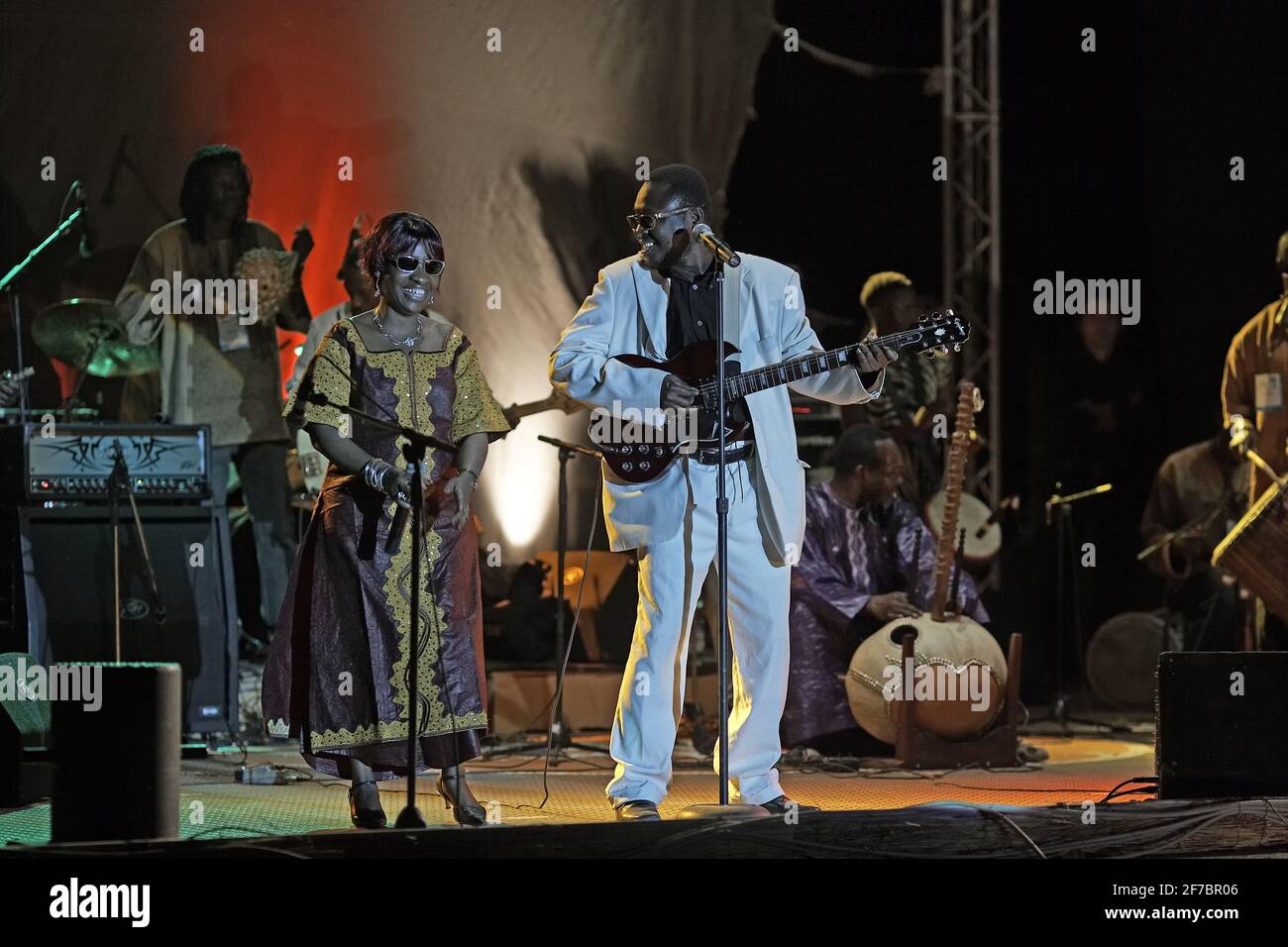 amadou und mariam musikalisches Duo Stockfoto