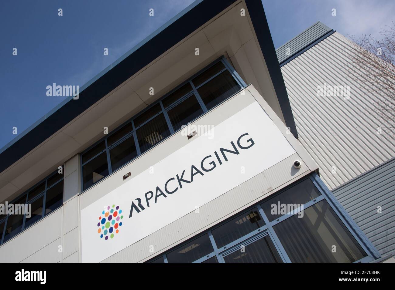 AR Packaging, Godmanchester Stockfoto