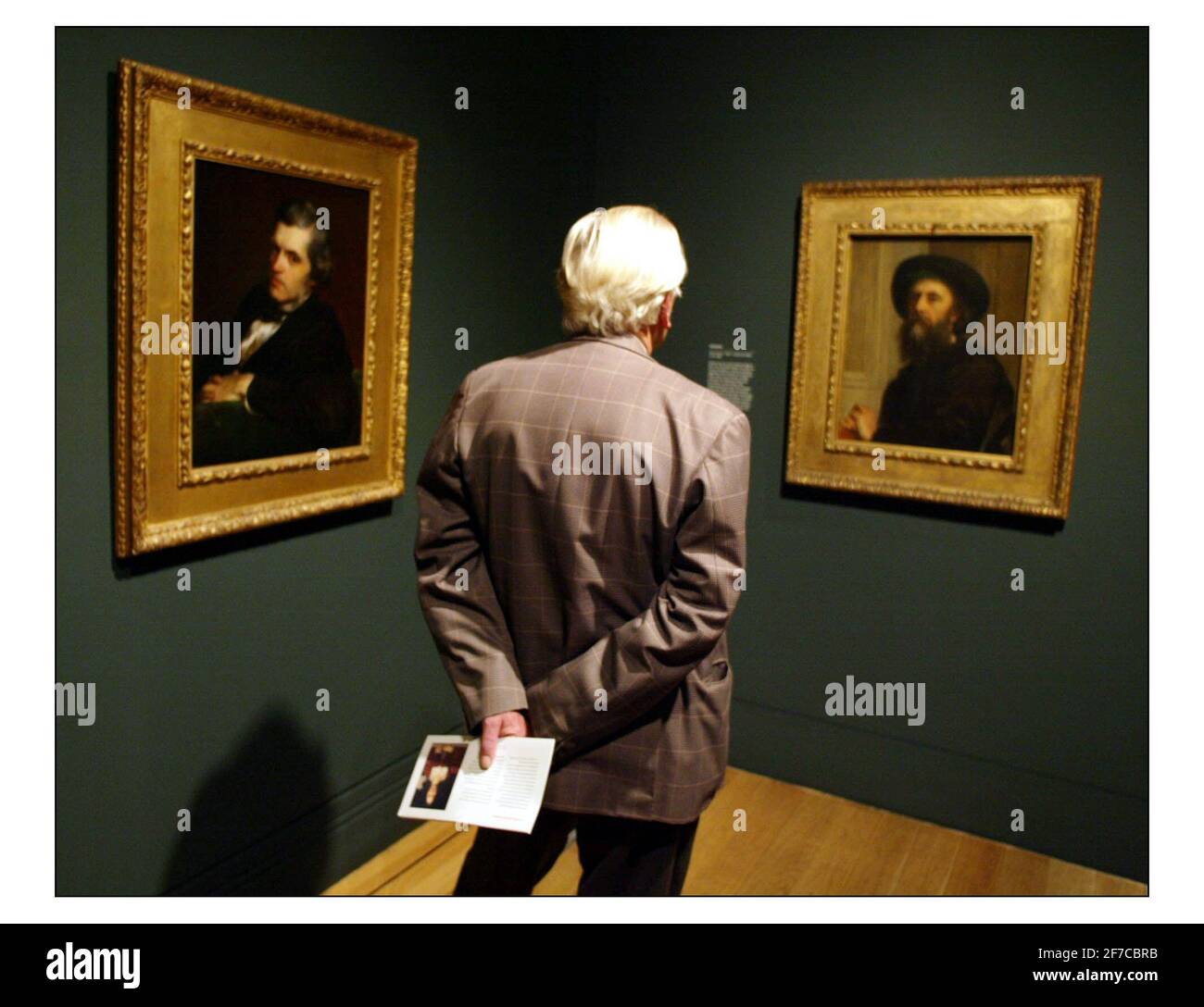 Eine Ausstellung von Porträts von G.F. Watts in der National Portrait Gallery. 14. Oktober 2004 bis 9. Januar 2005pic David Sandison 13/10/2004 Stockfoto