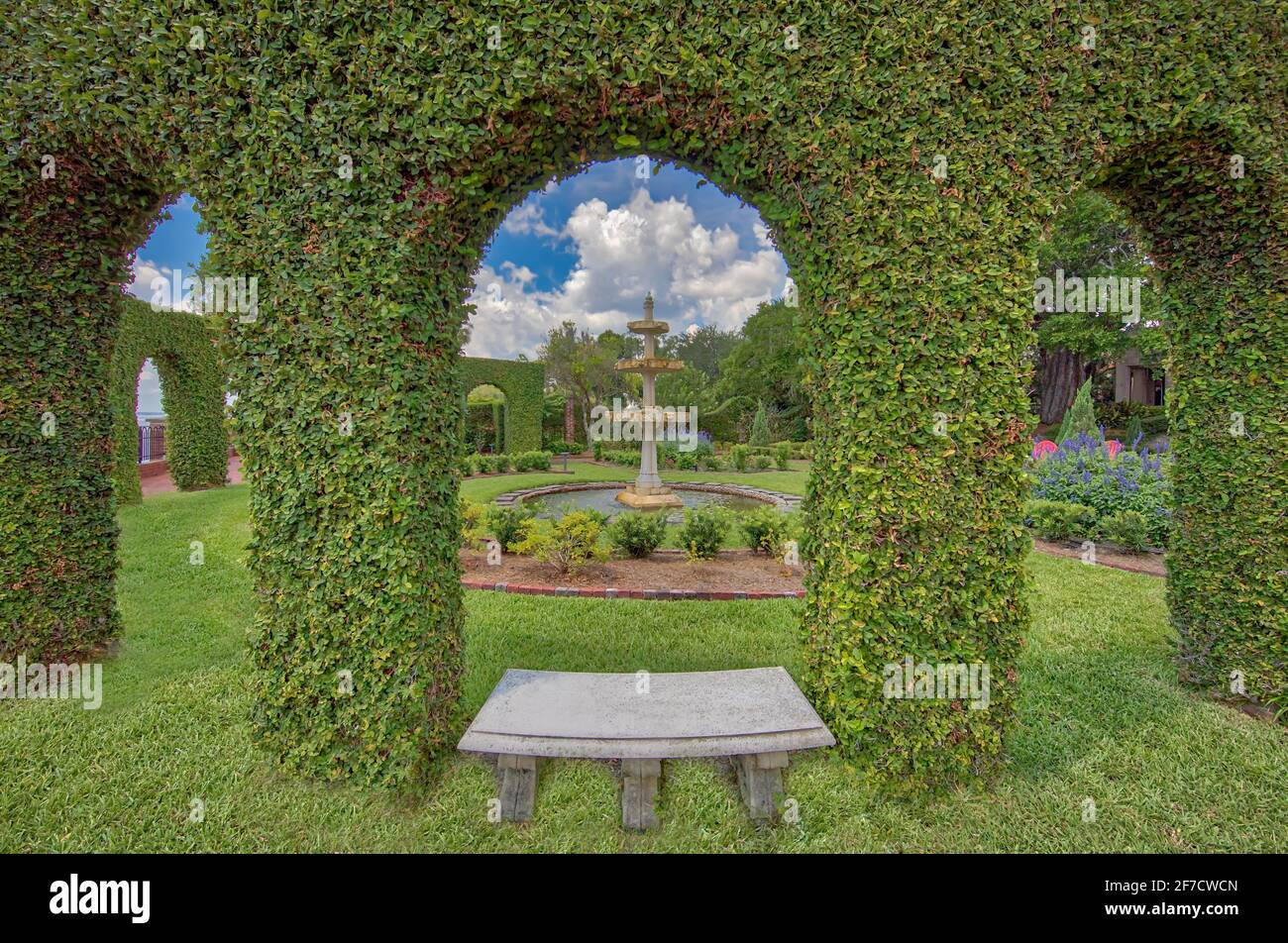 Florida Gardens Stockfoto